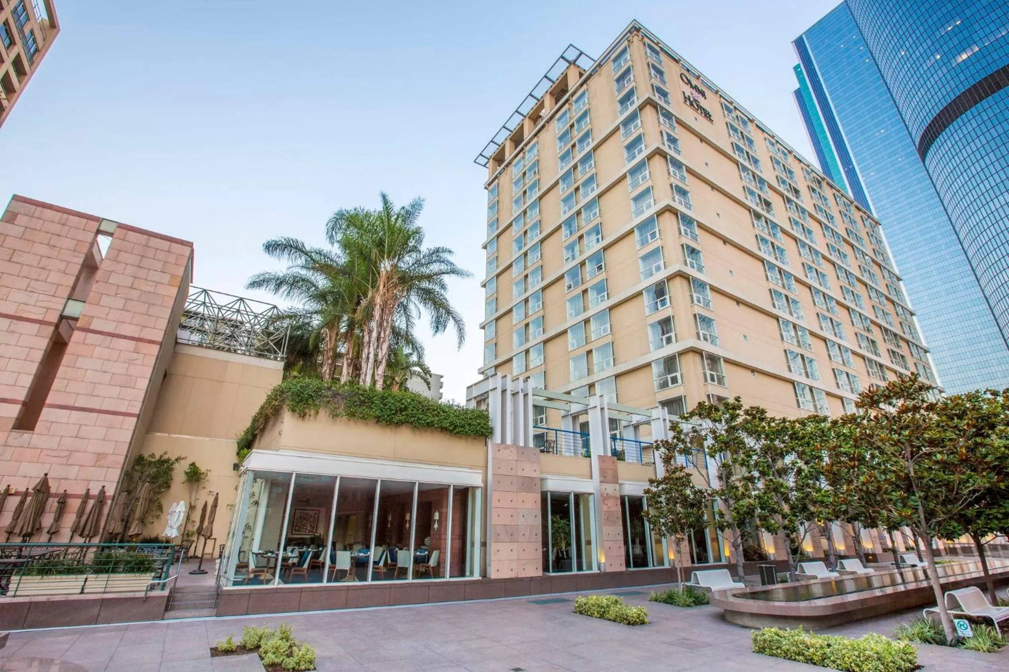 Property building in Omni Los Angeles Hotel