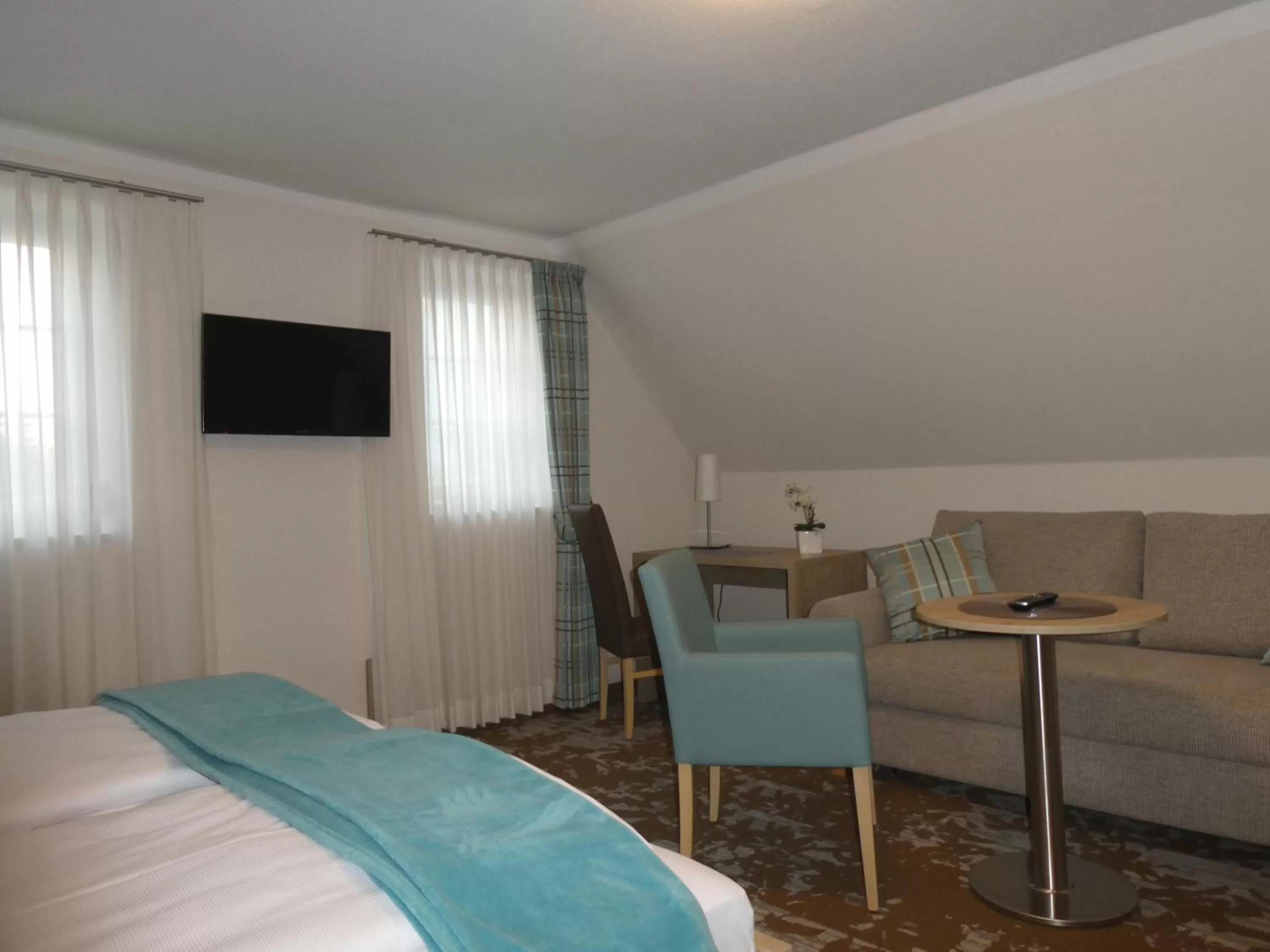 TV and multimedia, Bed in Gästehaus Rothert