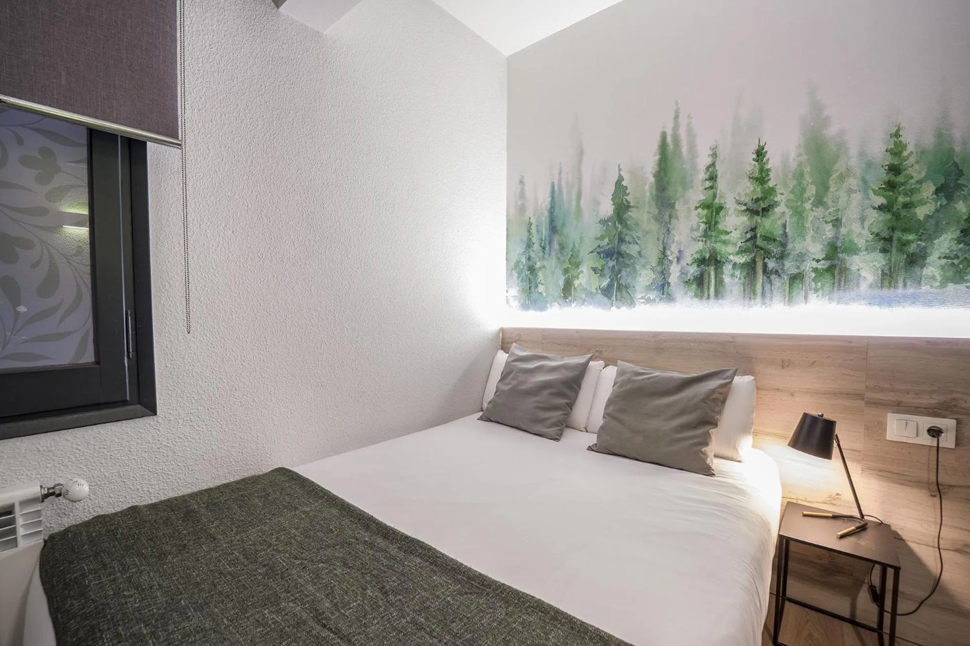 Bed in Glaner Hotel Cafe