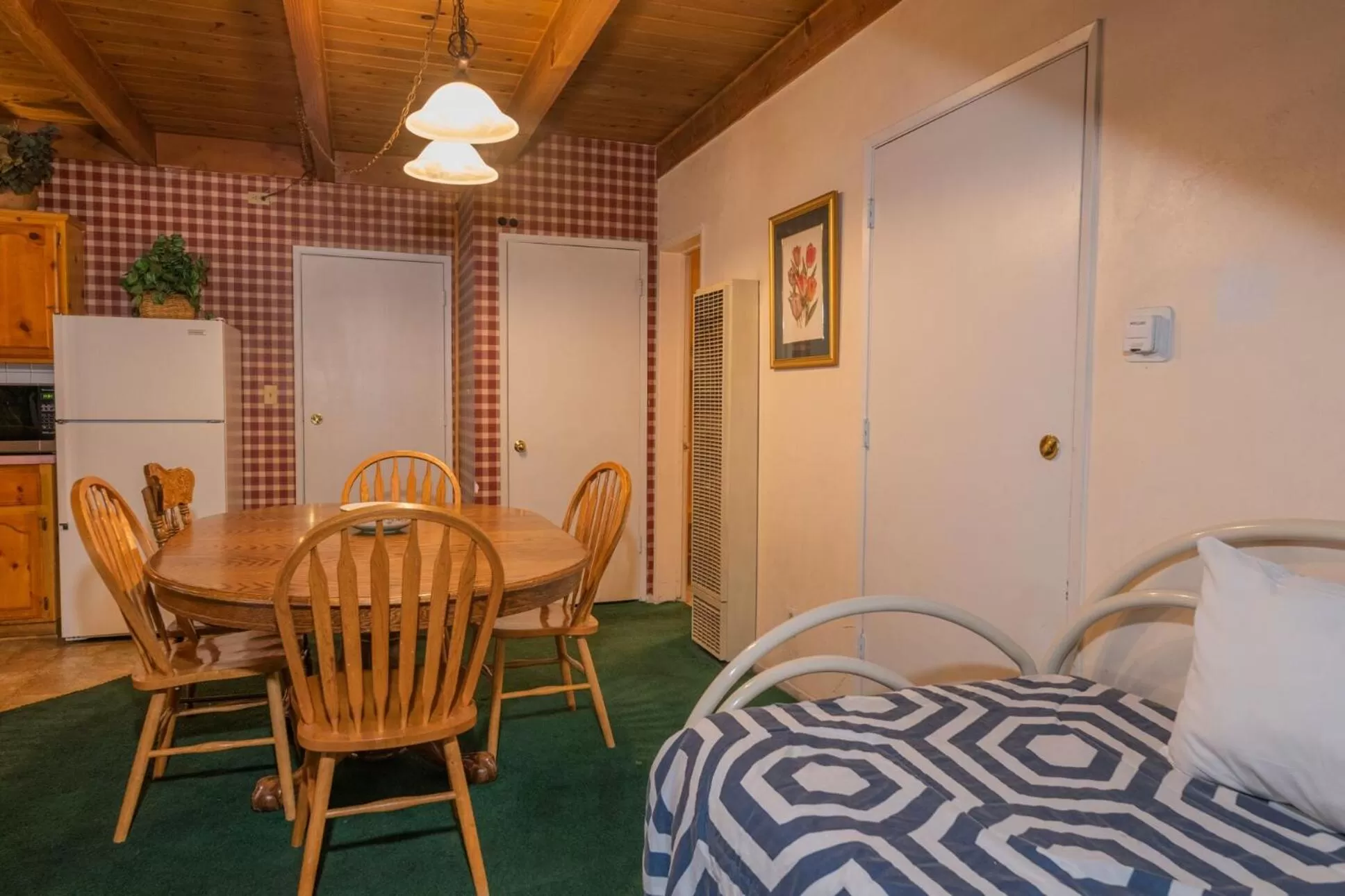 Seating area in Black Forest Lodge