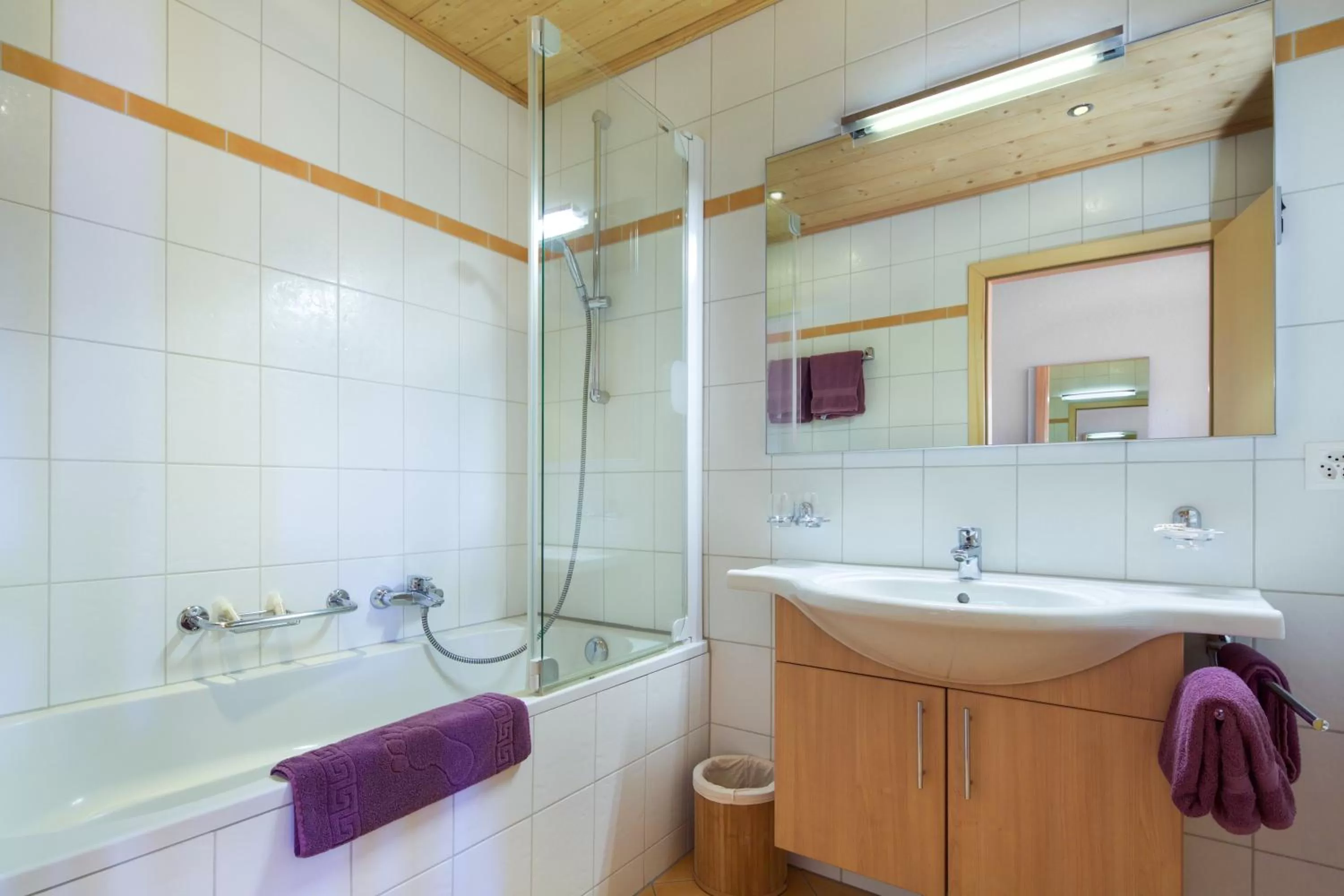 Bathroom in Hotel La Prairie