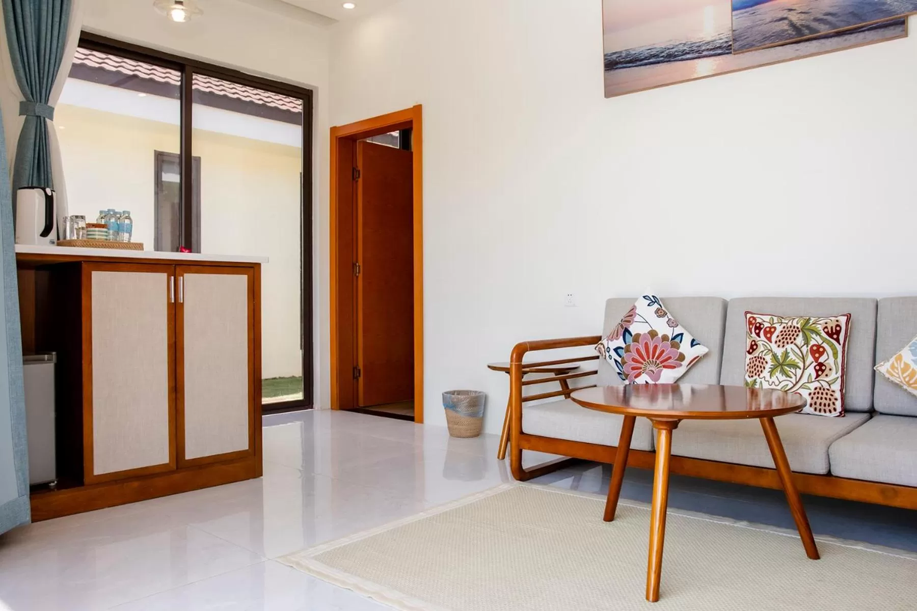 Living room in Amphitrite Resort