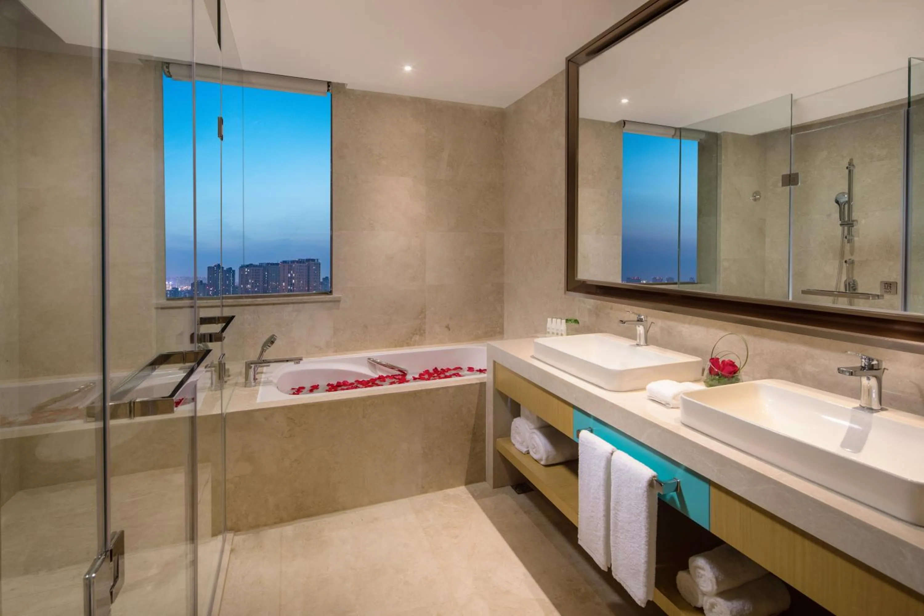 Bathroom in Holiday Inn Tianjin Xiqing by IHG