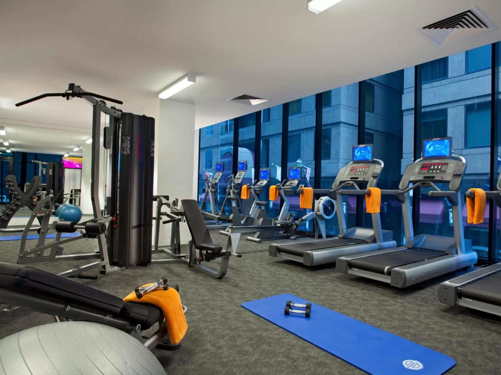 Fitness centre/facilities in Citadines on Bourke Melbourne