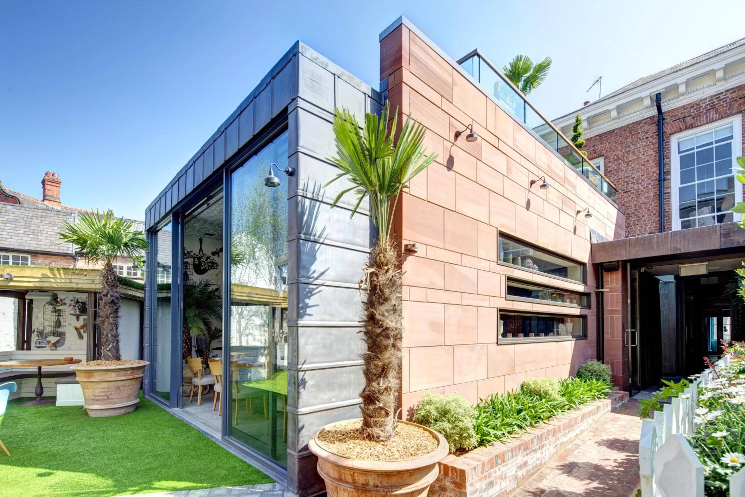 Garden in Oddfellows Chester Hotel & Apartments