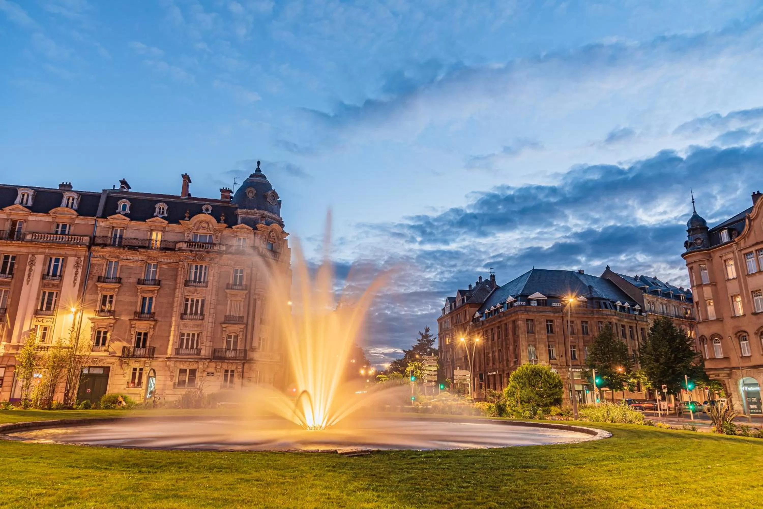 City view in Hôtel Le Mondon Metz