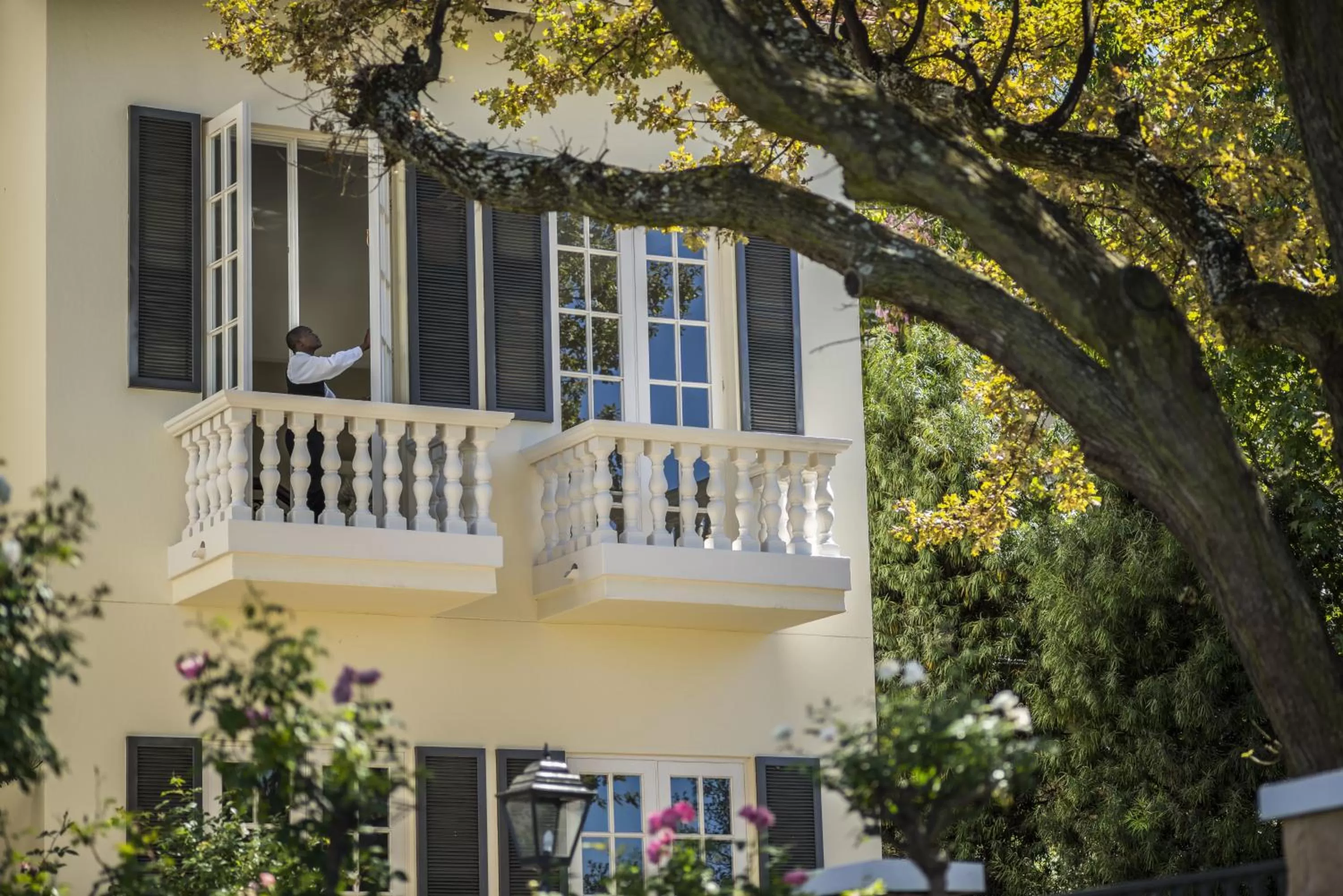 Patio in Four Seasons Hotel The Westcliff