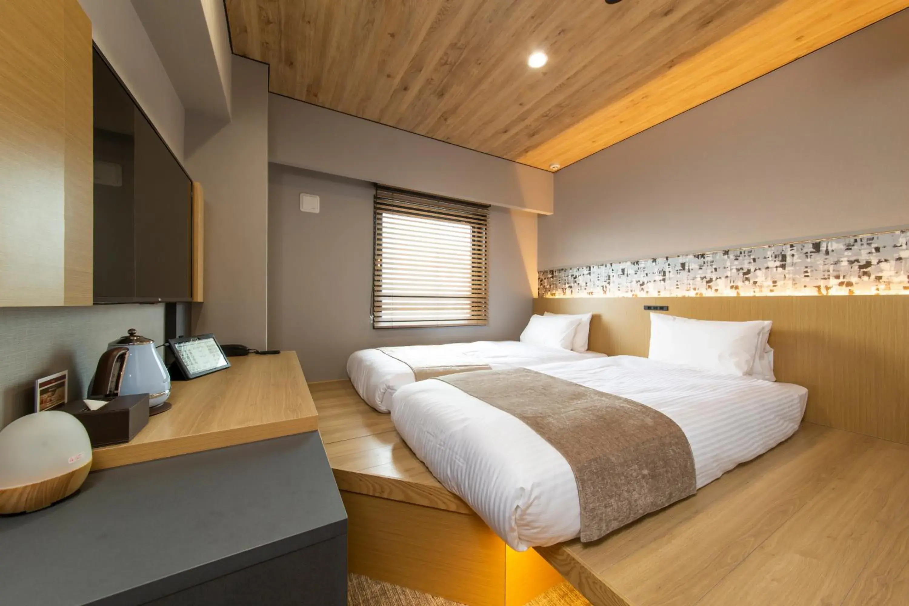 Standard Twin Room in HOTEL AMANEK Kamata-Eki Mae Standard Twin Room in HOTEL AMANEK Kamata-Eki Mae