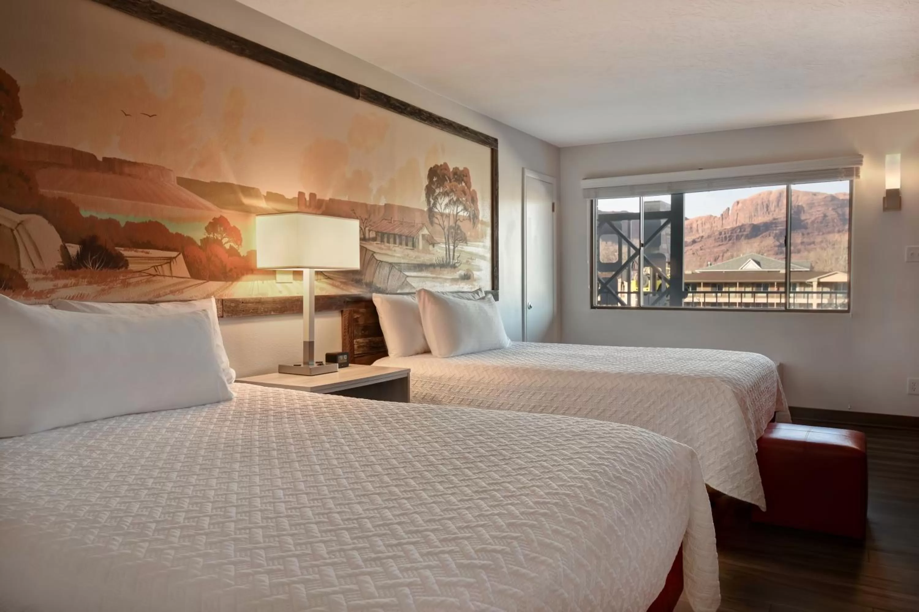 Bedroom, Bed in Expedition Lodge Moab Arches National Park