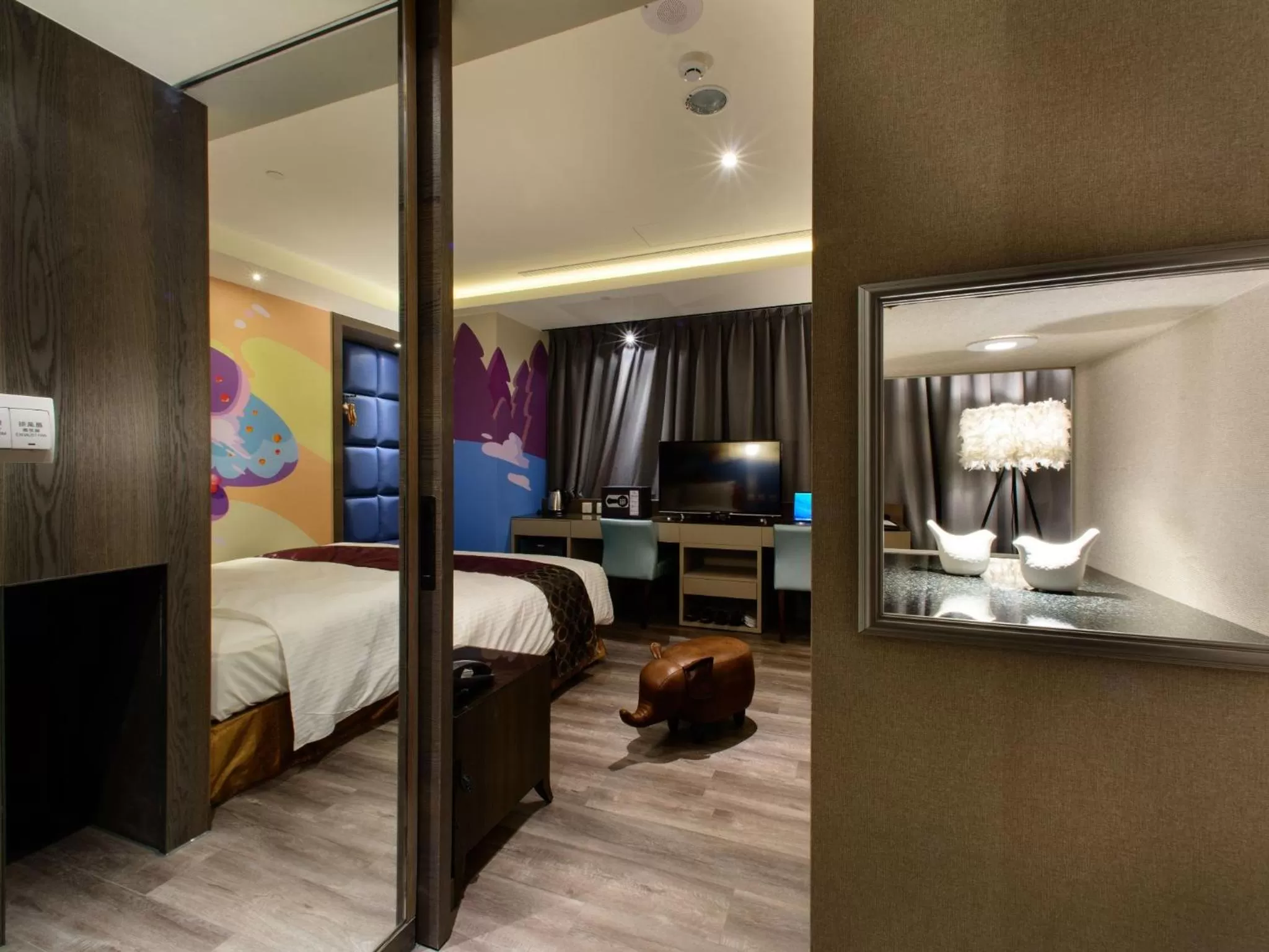 Bedroom, Bed in Stay Hotel - Taichung Zhongqing
