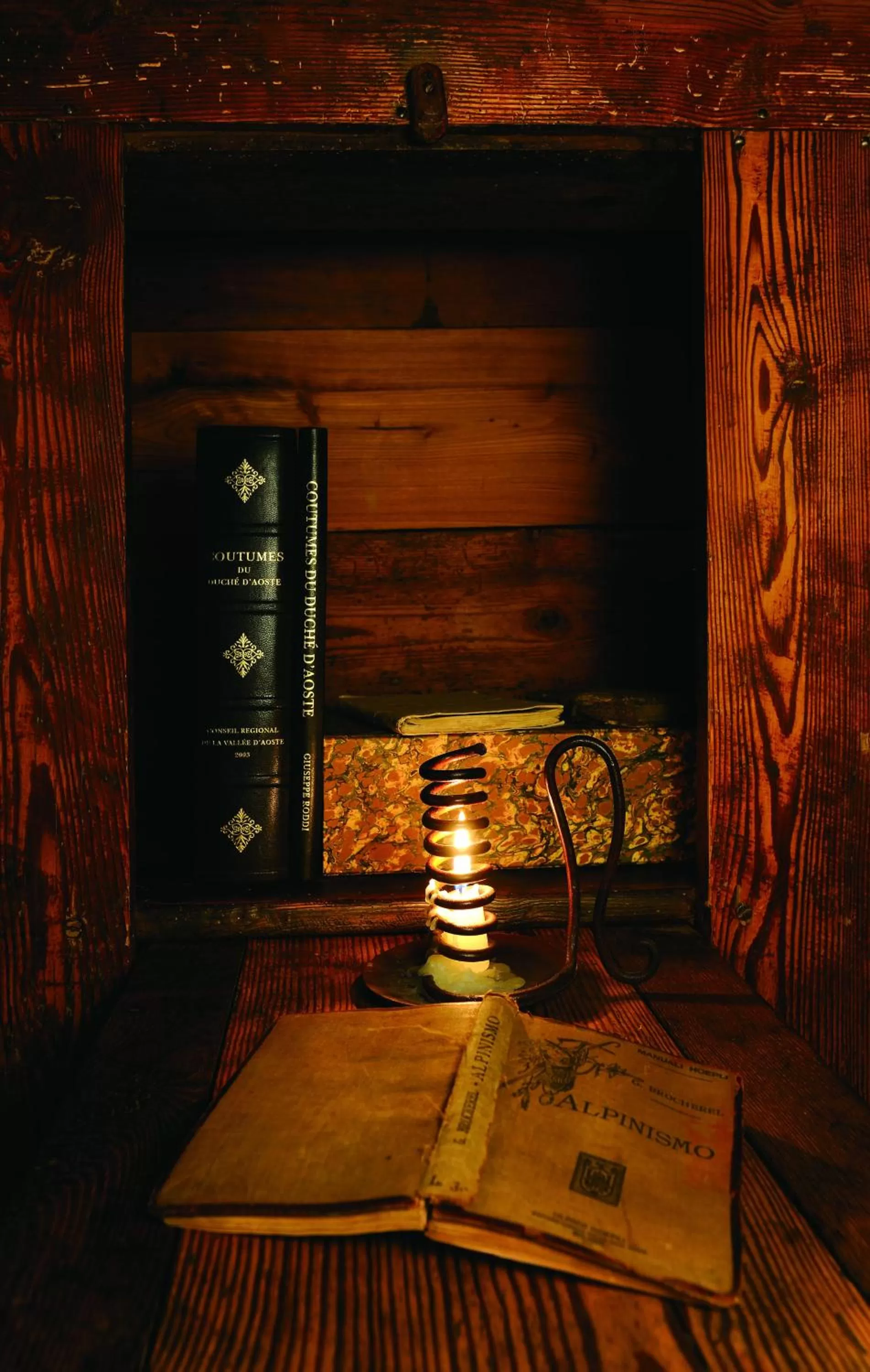 Decorative detail in Hotel Chalet La Meridiana