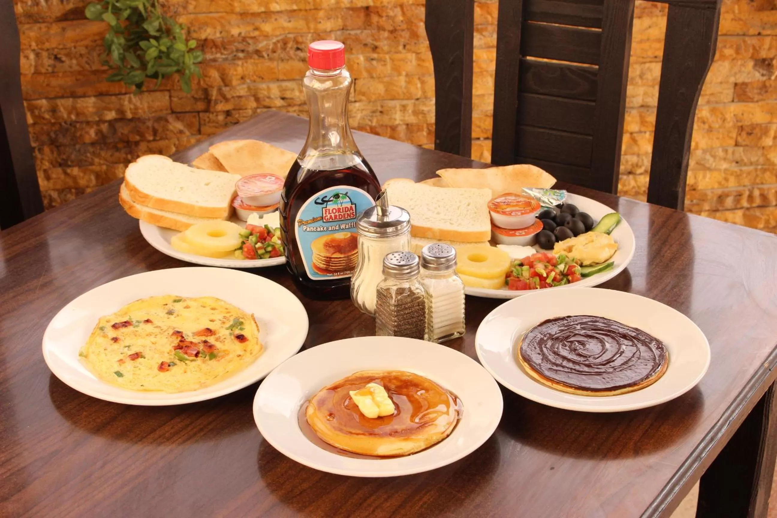 Breakfast in Arab Tower Hotel