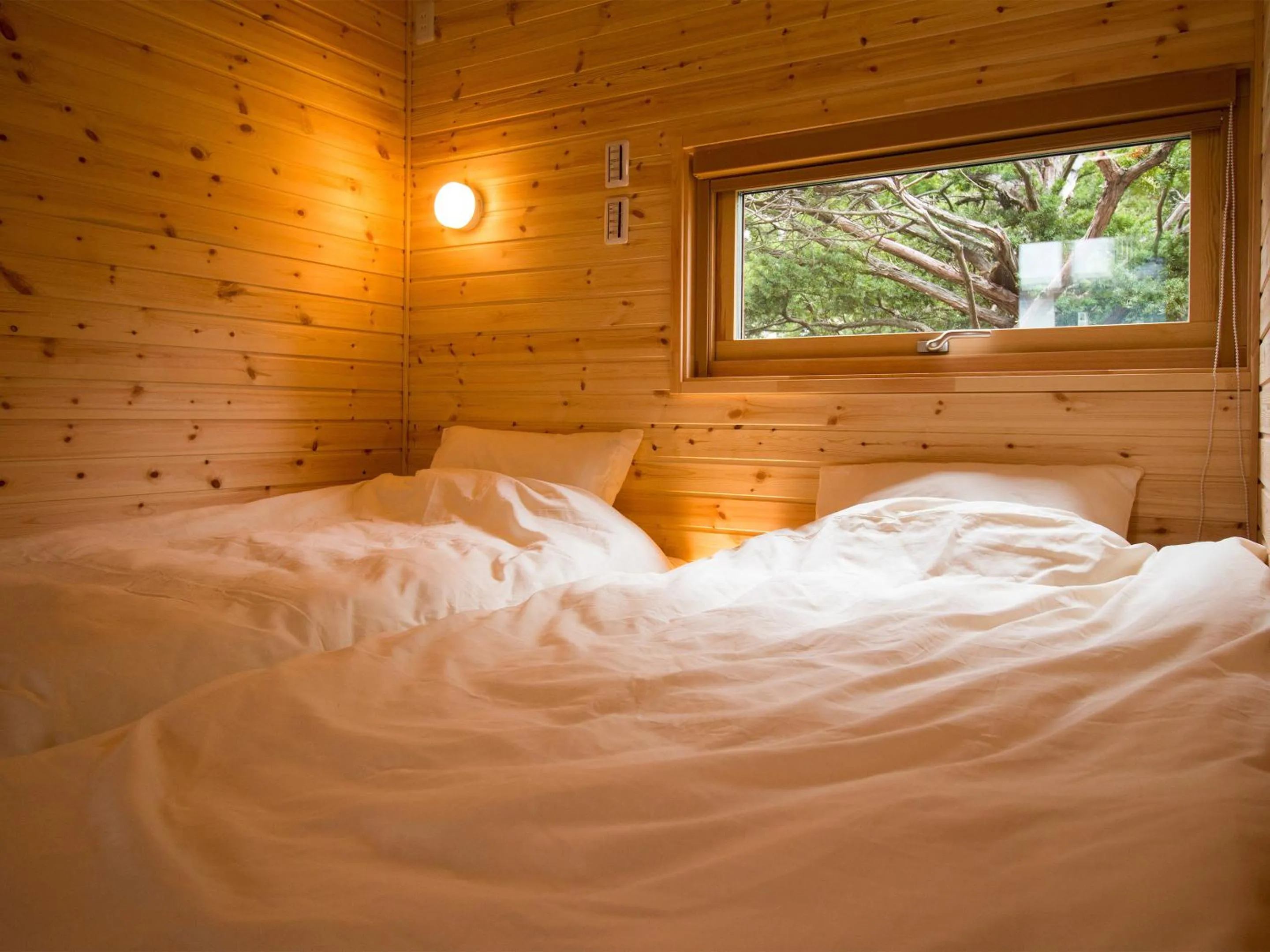 Bed in Brick House Furano