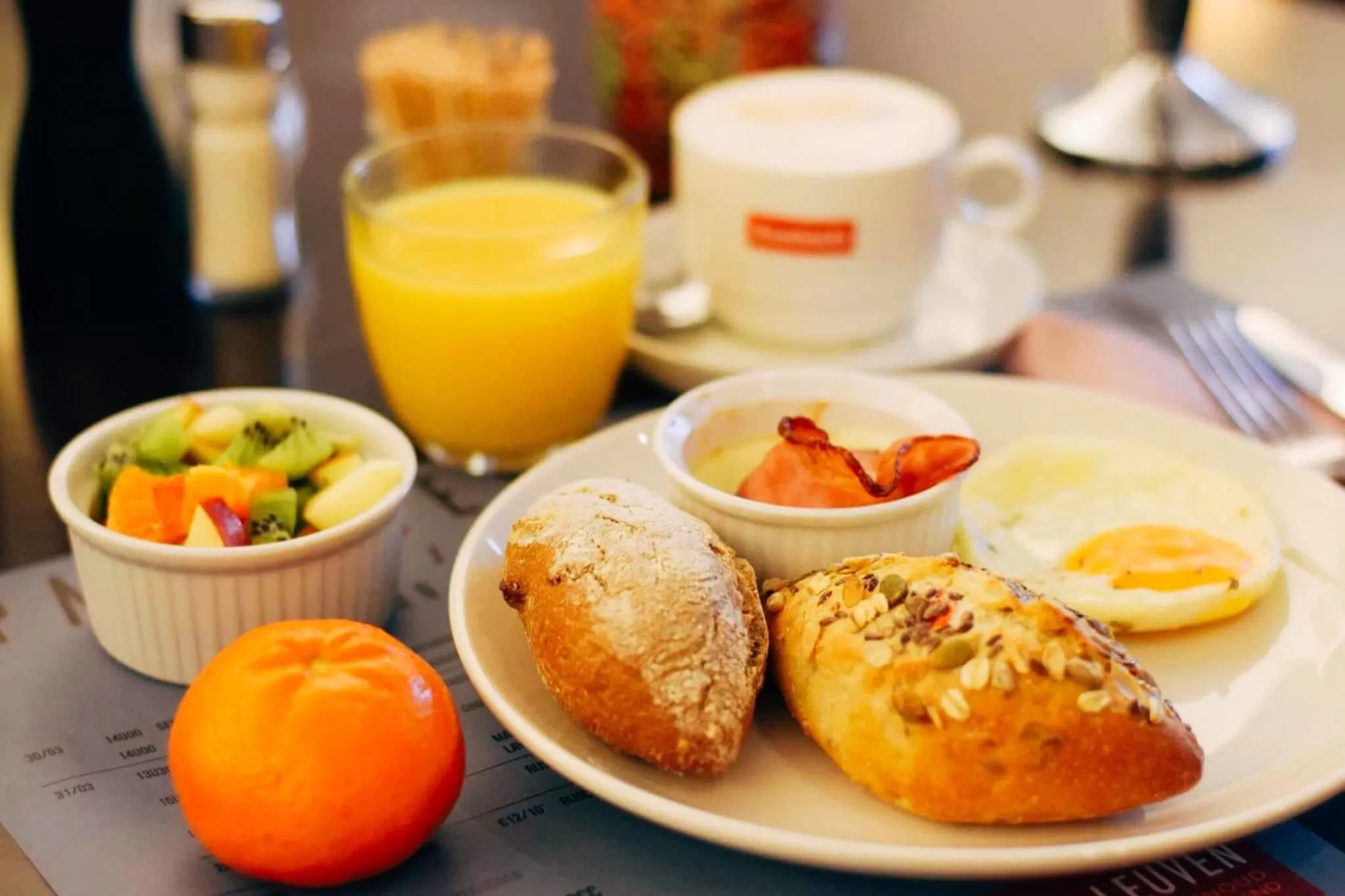 Food in Hotel Mille Colonnes