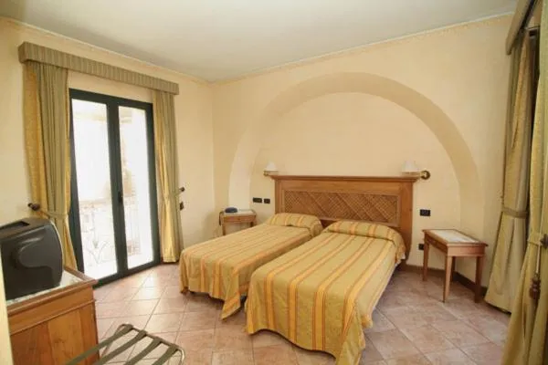 Bed in Hotel Belvedere