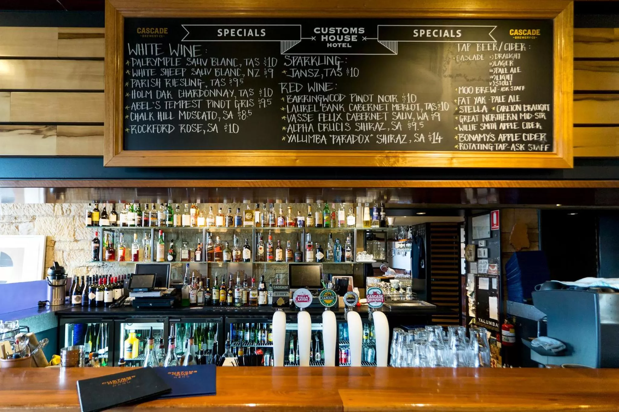 Restaurant/places to eat in Customs House Hotel