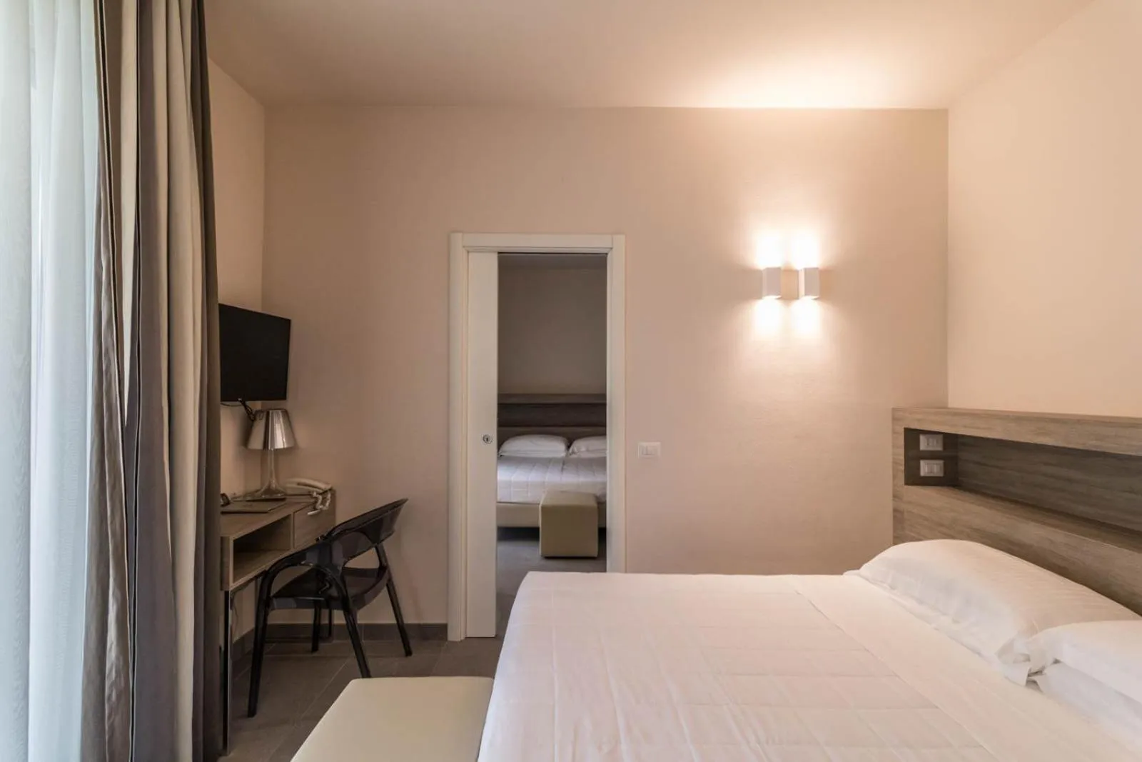 Bedroom, Bed in Bellettini Hotel