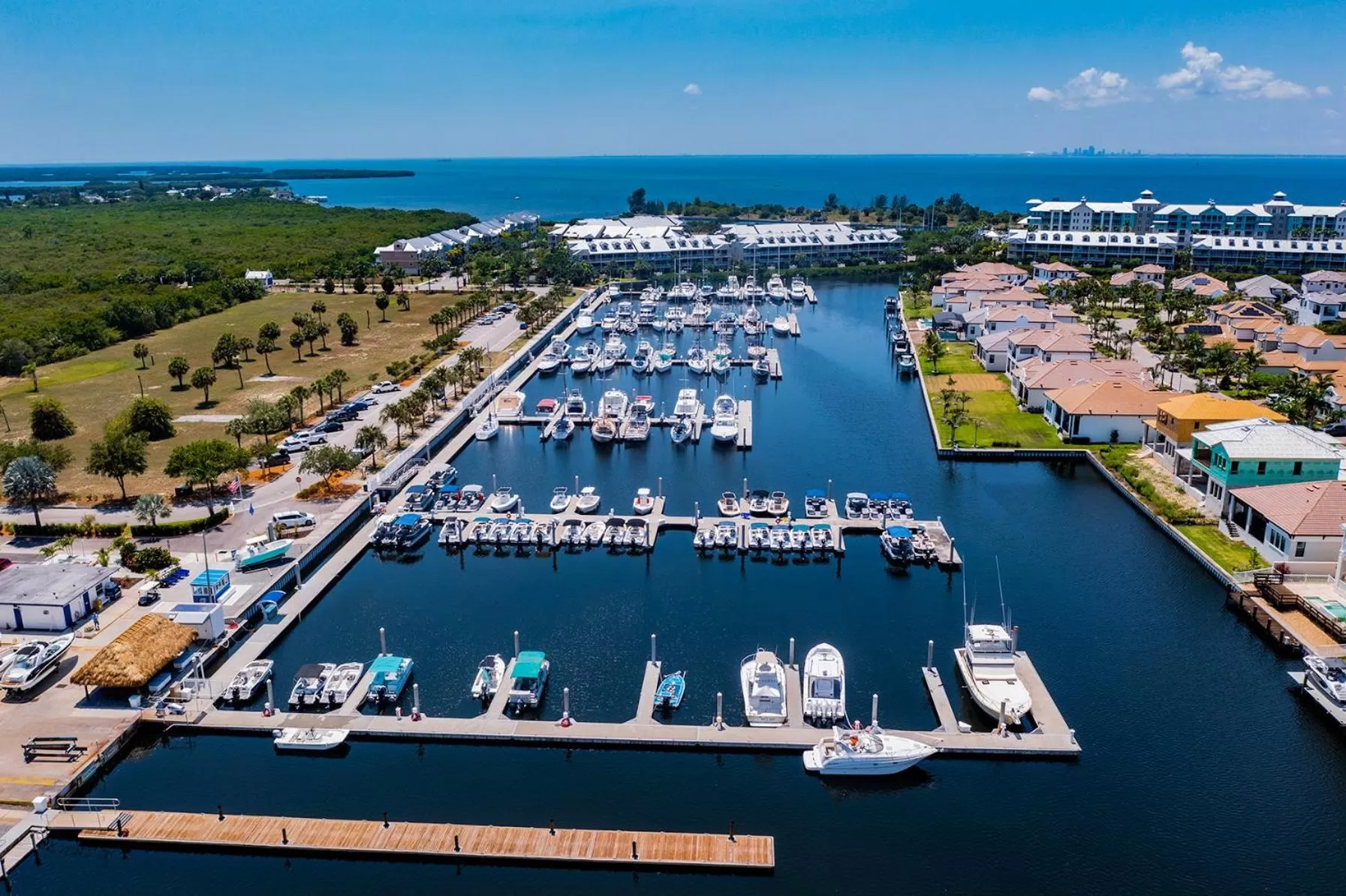 Property building in TAMPA BAY, BEACH step away, WIFI, FREE PARKING,POOLS, JACUZZI