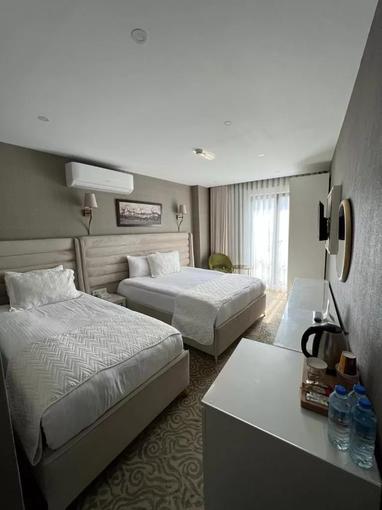 Photo of the whole room, Bed in Mr BEYAZ HOTEL