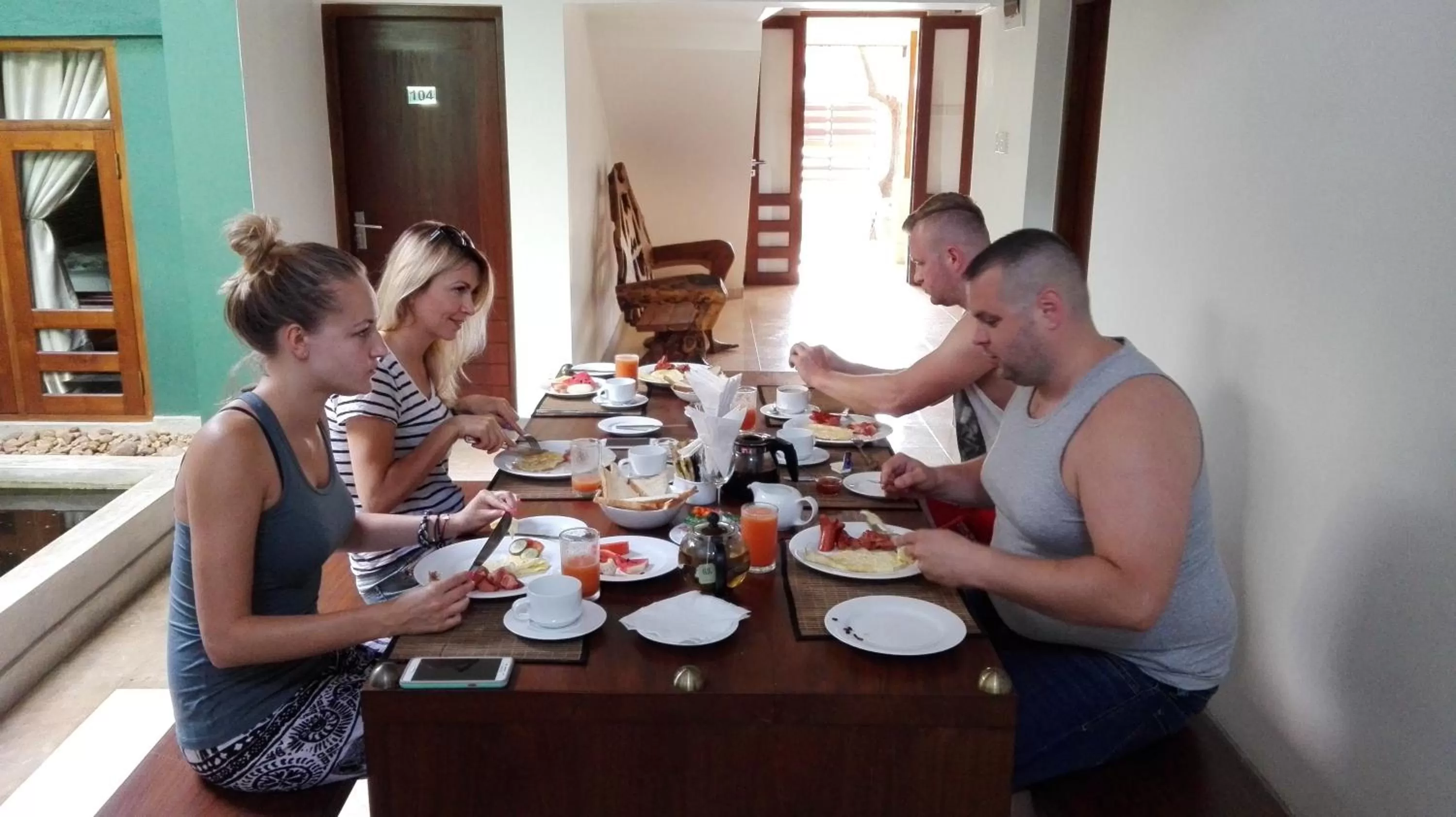 People in Inlak Garden Hotel