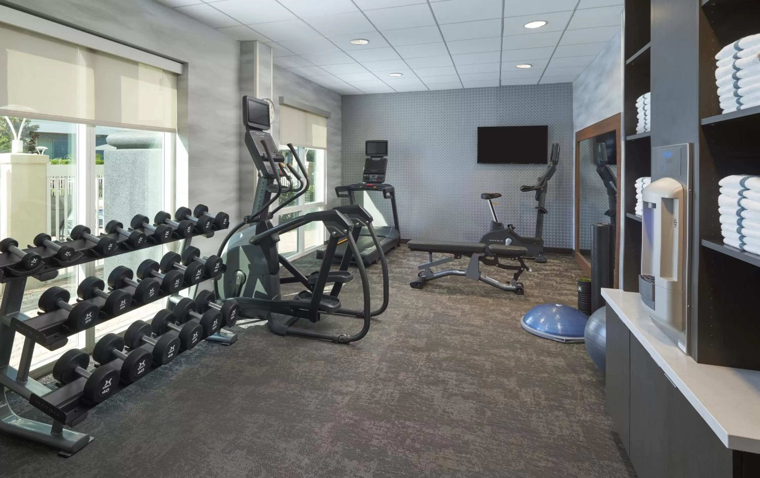 Fitness centre/facilities in Fairfield Inn & Suites by Marriott Orlando International Drive/Convention Center
