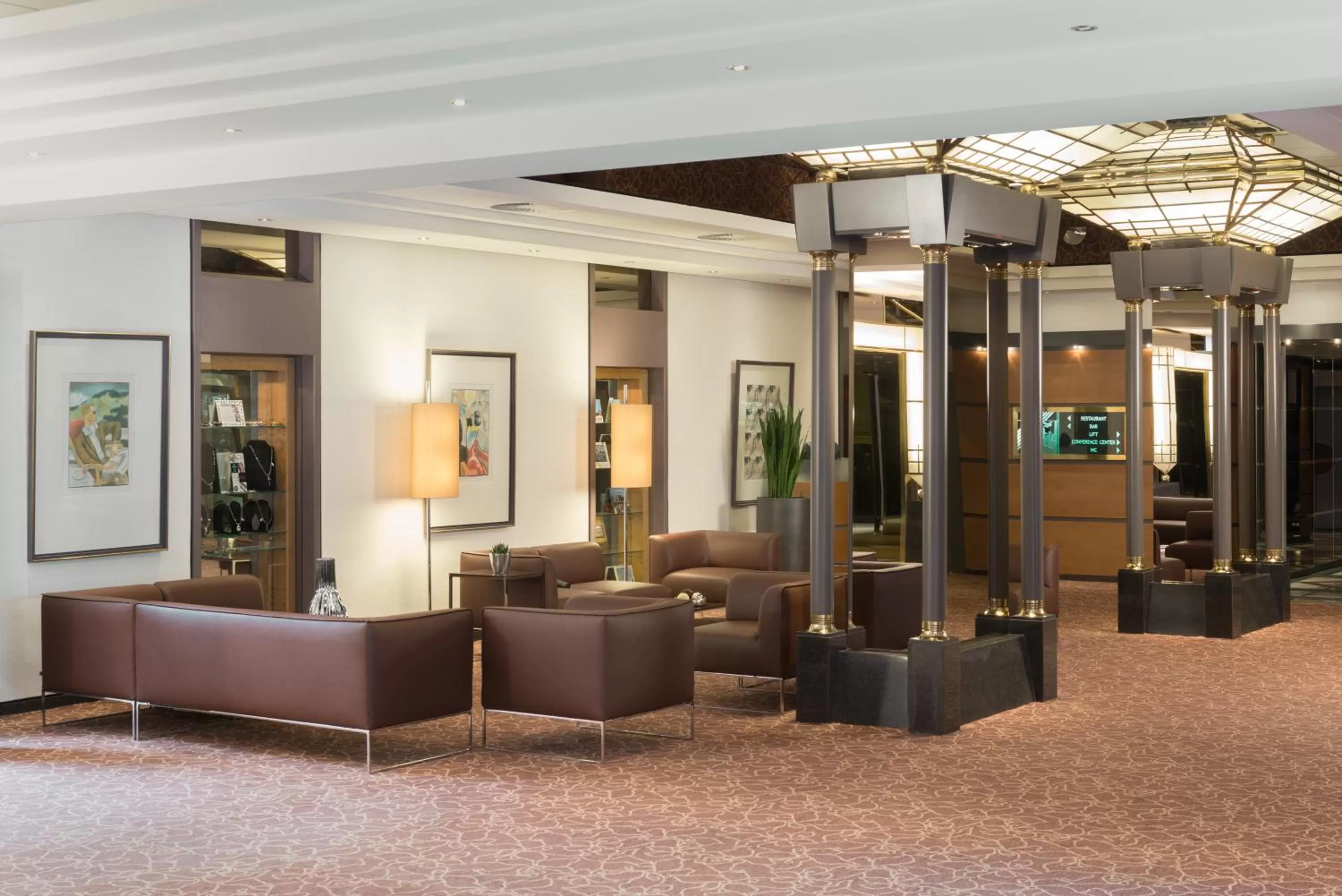 Lobby or reception in Lindner Hotel Dusseldorf Seestern, part of JdV by Hyatt