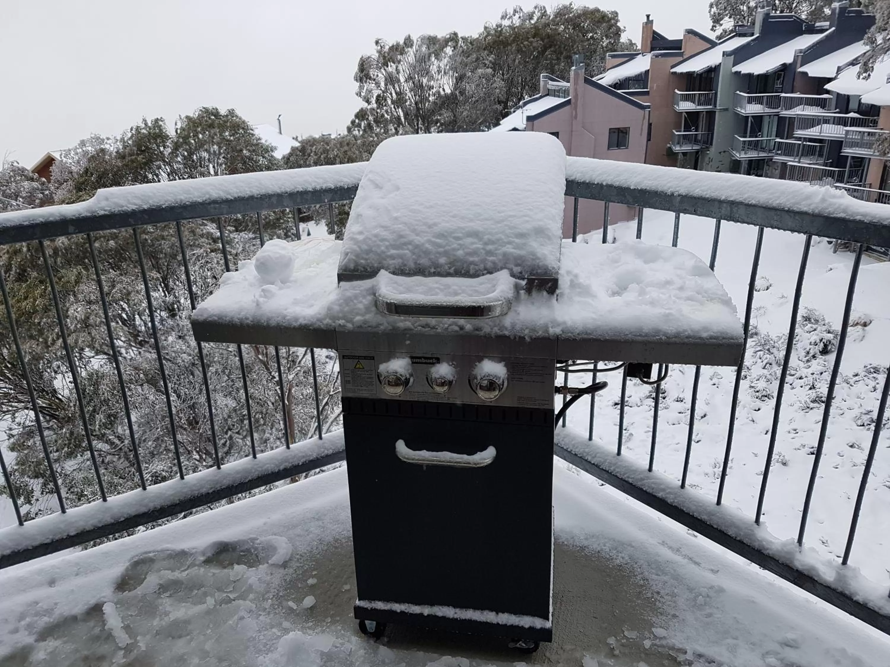 BBQ facilities in Cedarwood Apartments