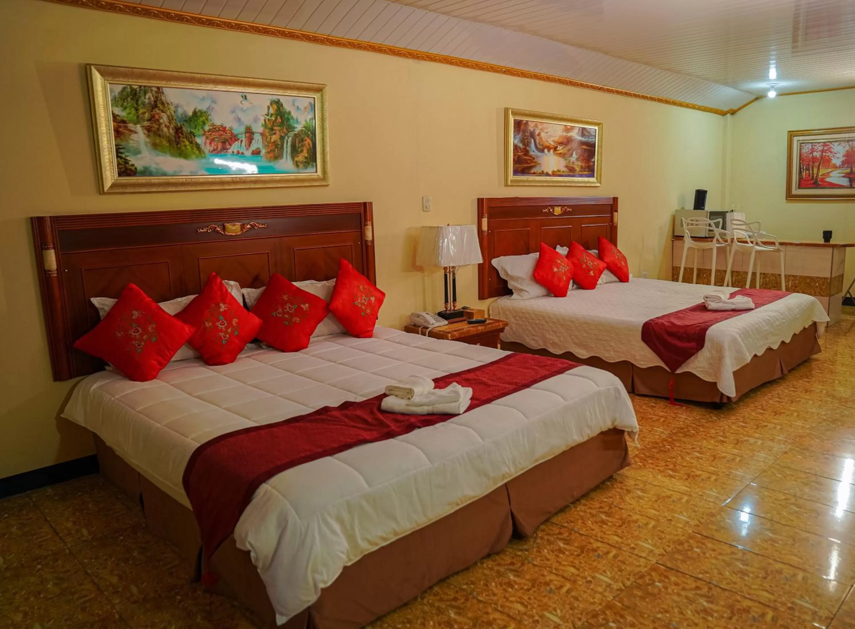 Bed in Metro Hotel Couva