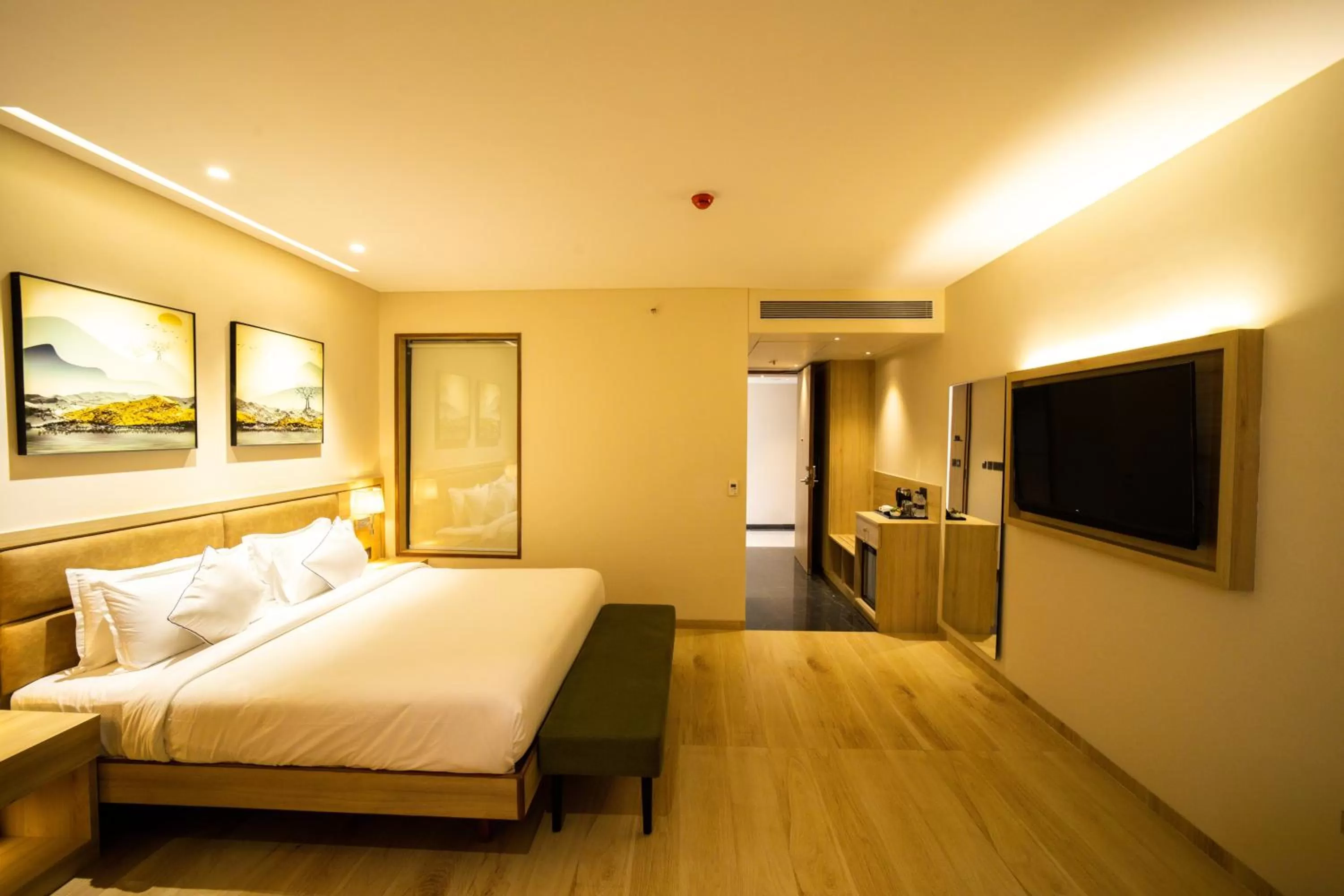 Photo of the whole room, TV/Entertainment Center in The Monarch at Chakan MIDC, Pune