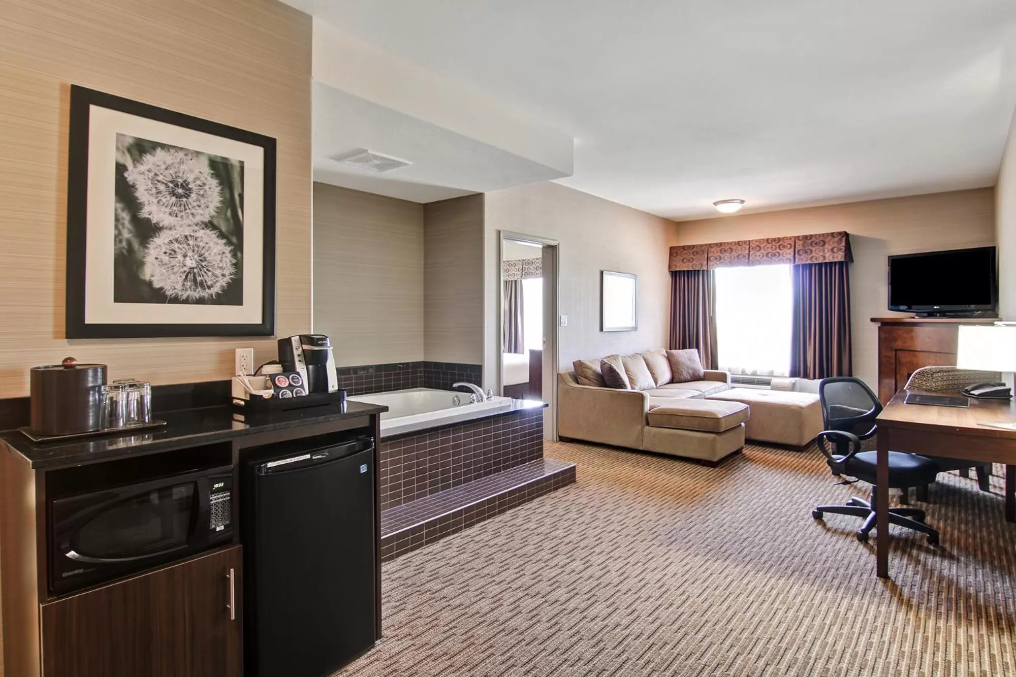 Bed in Canalta Hotel Esterhazy