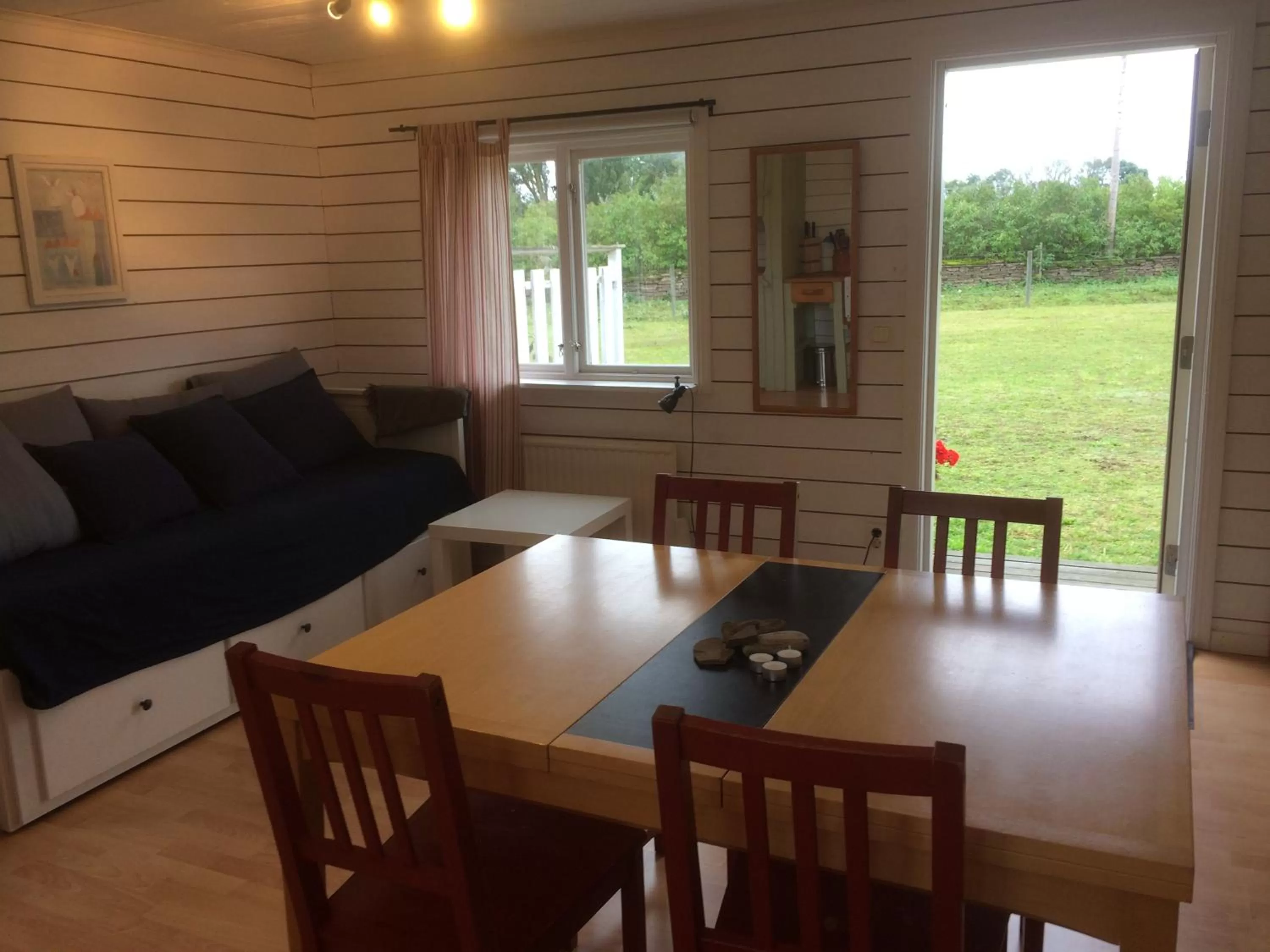 Seating Area in Ölands Yoga Studio & Islandshästar, Stugor & Rum