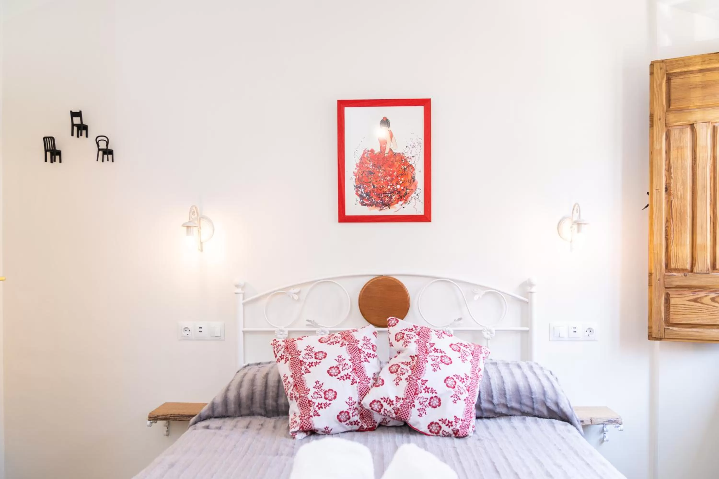 Bedroom, Bed in Villa Moana