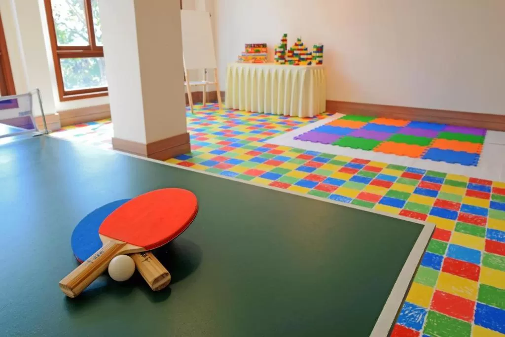 Table tennis in Apart Hotel Vista Azul - hospedagem nas montanhas