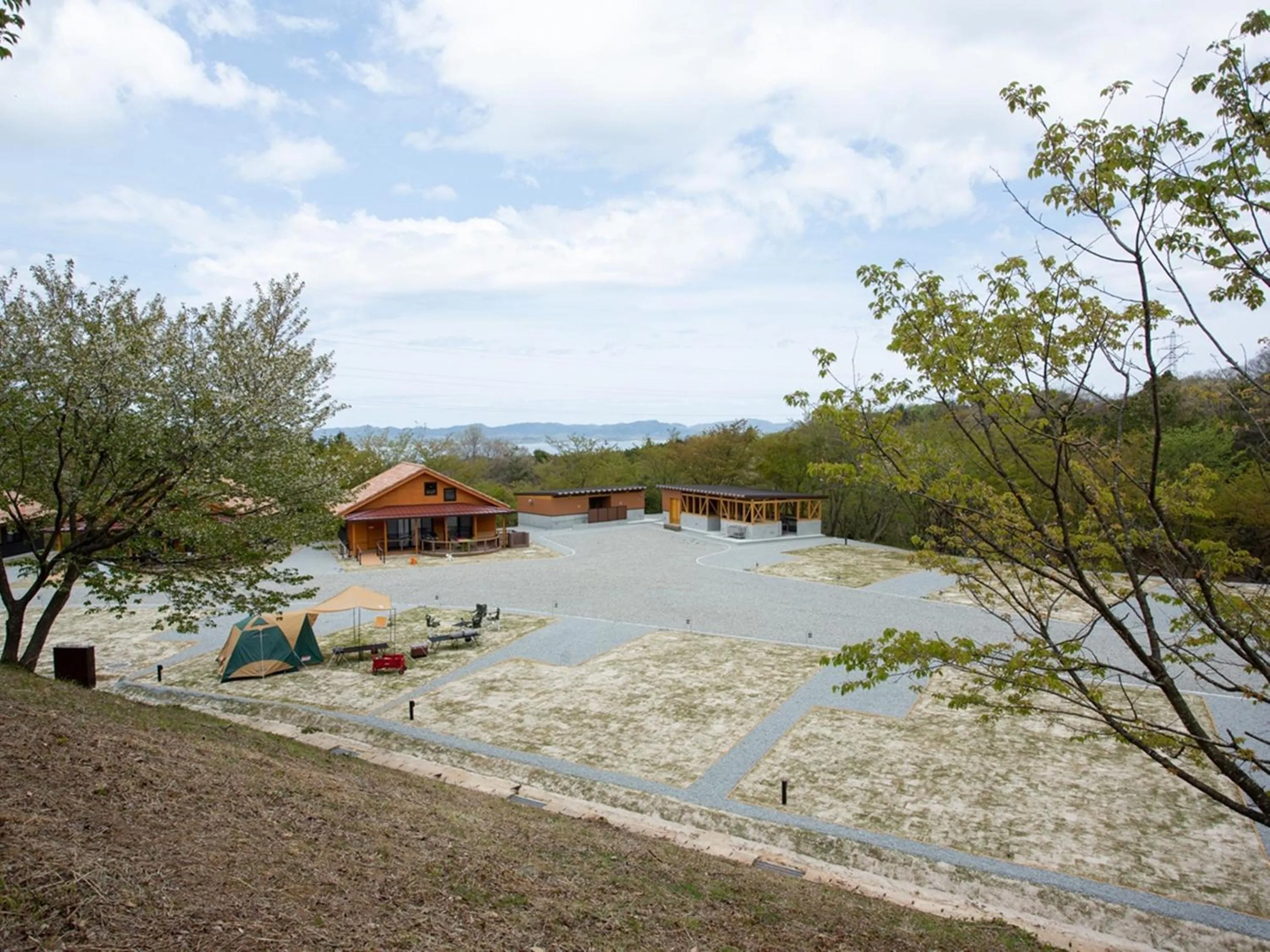 Area and facilities in Matsue Forest Park