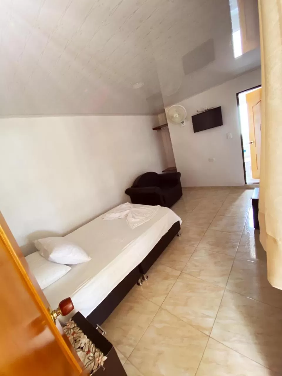 Bedroom, Bed in Hotel Mirador de Santa Bárbara