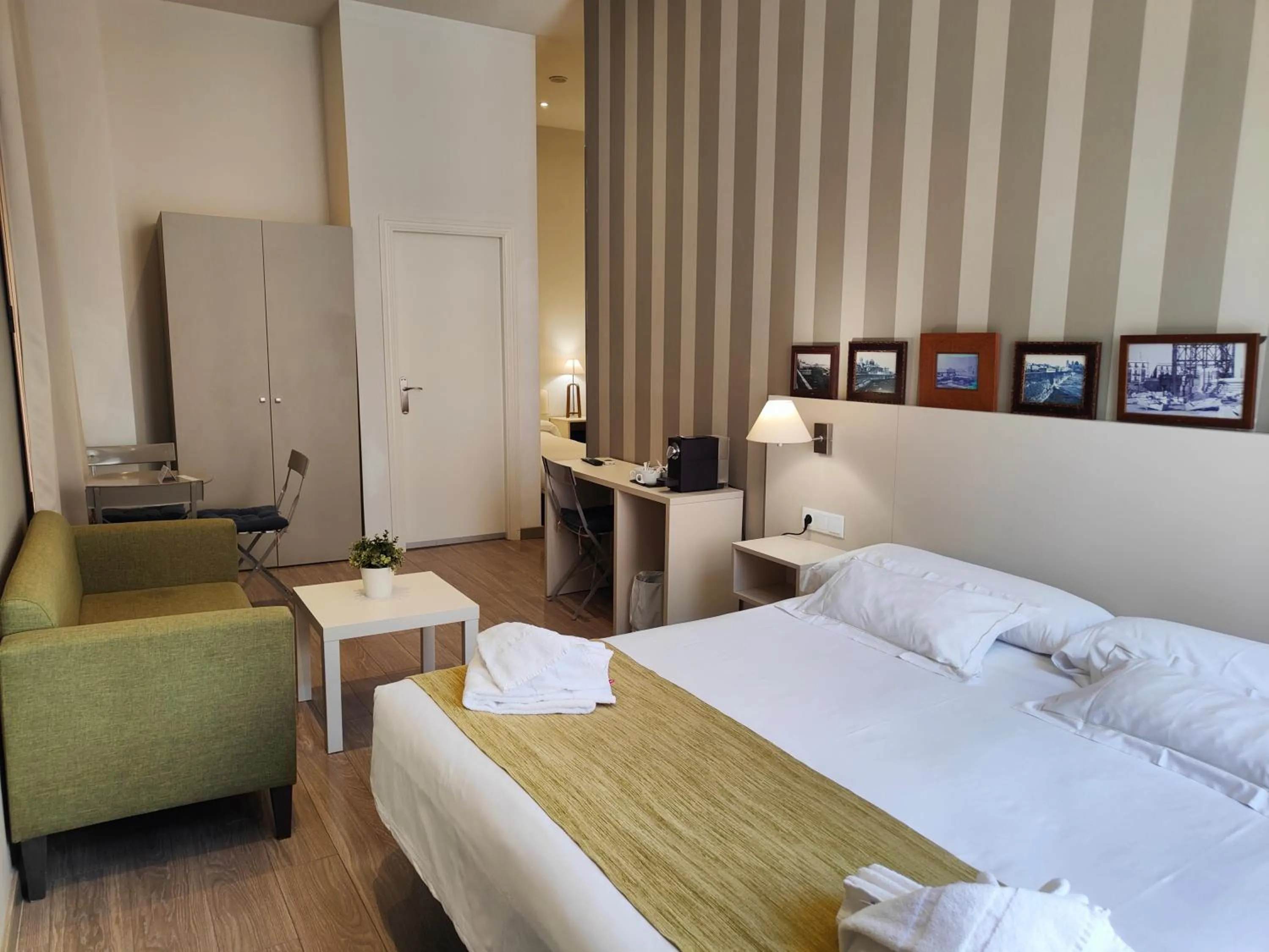 Bed in Hotel San Lorenzo Boutique Plaza