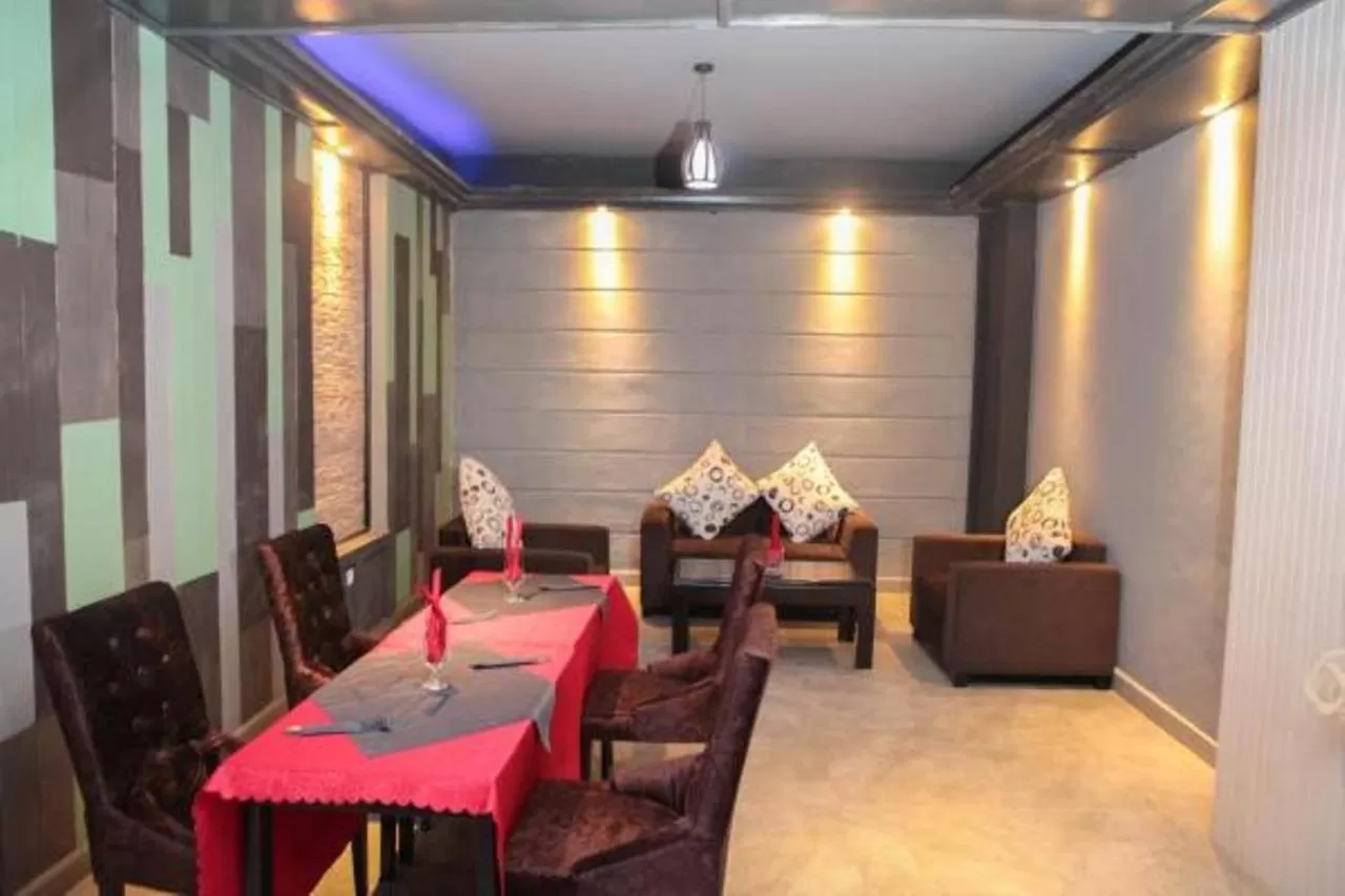 Dining area in Hotel Kangaroo Bujumbura