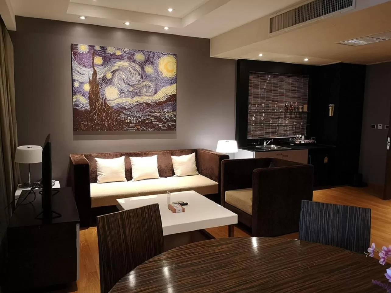 Living room in The Zign Hotel