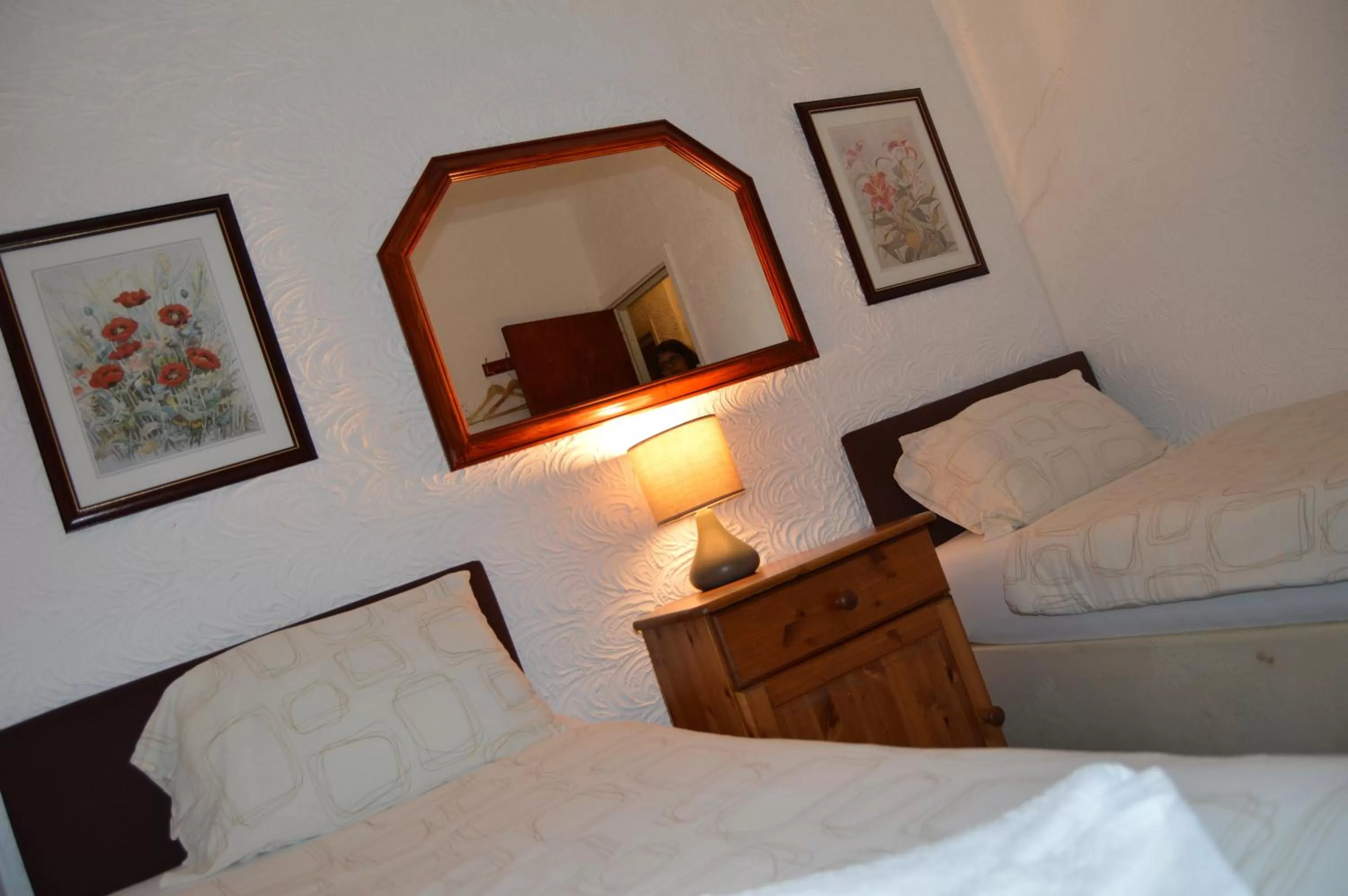 Decorative detail, Bed in Wilsons Hotel - Blackpool Tower View