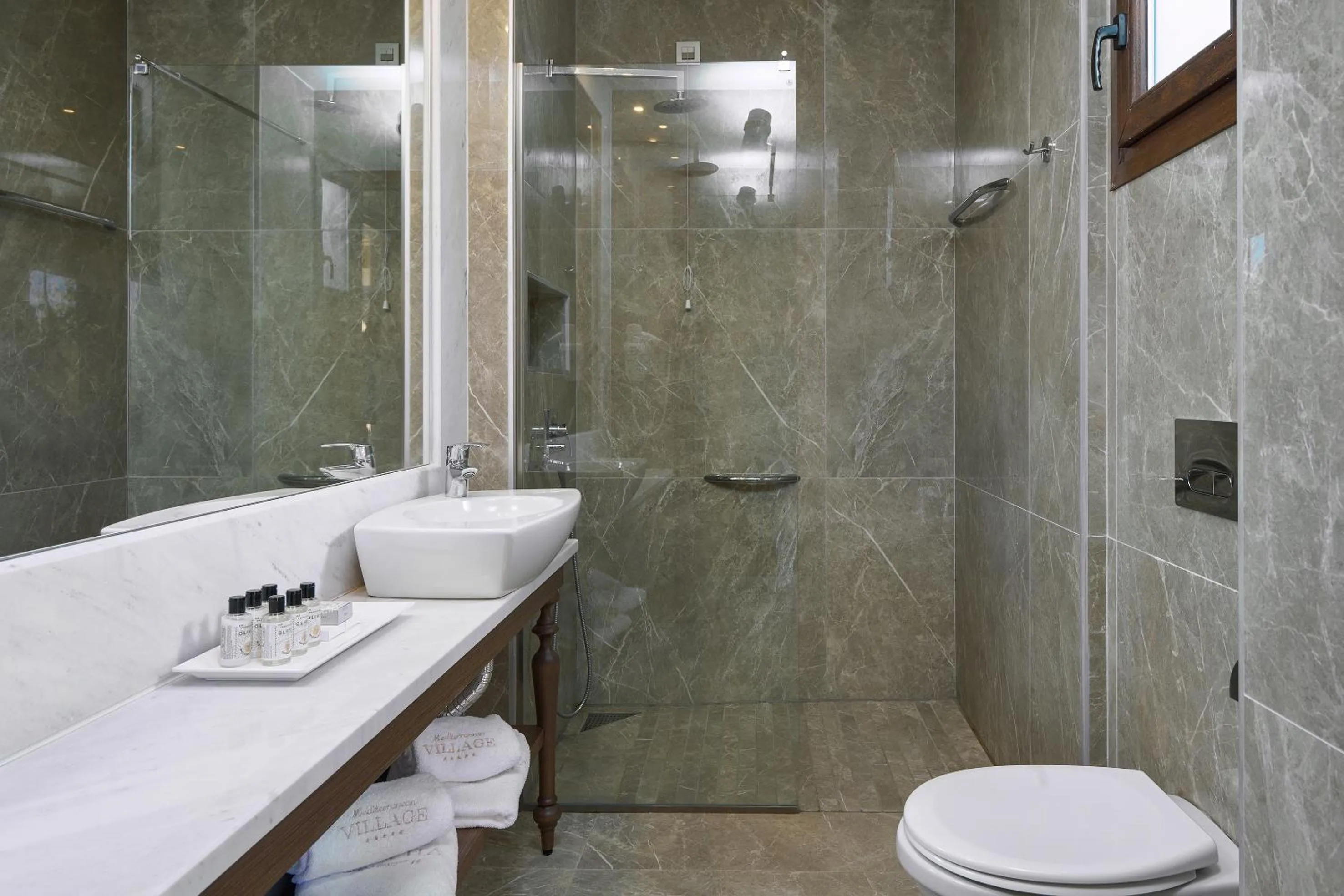 Shower in Mediterranean Village Hotel & Spa