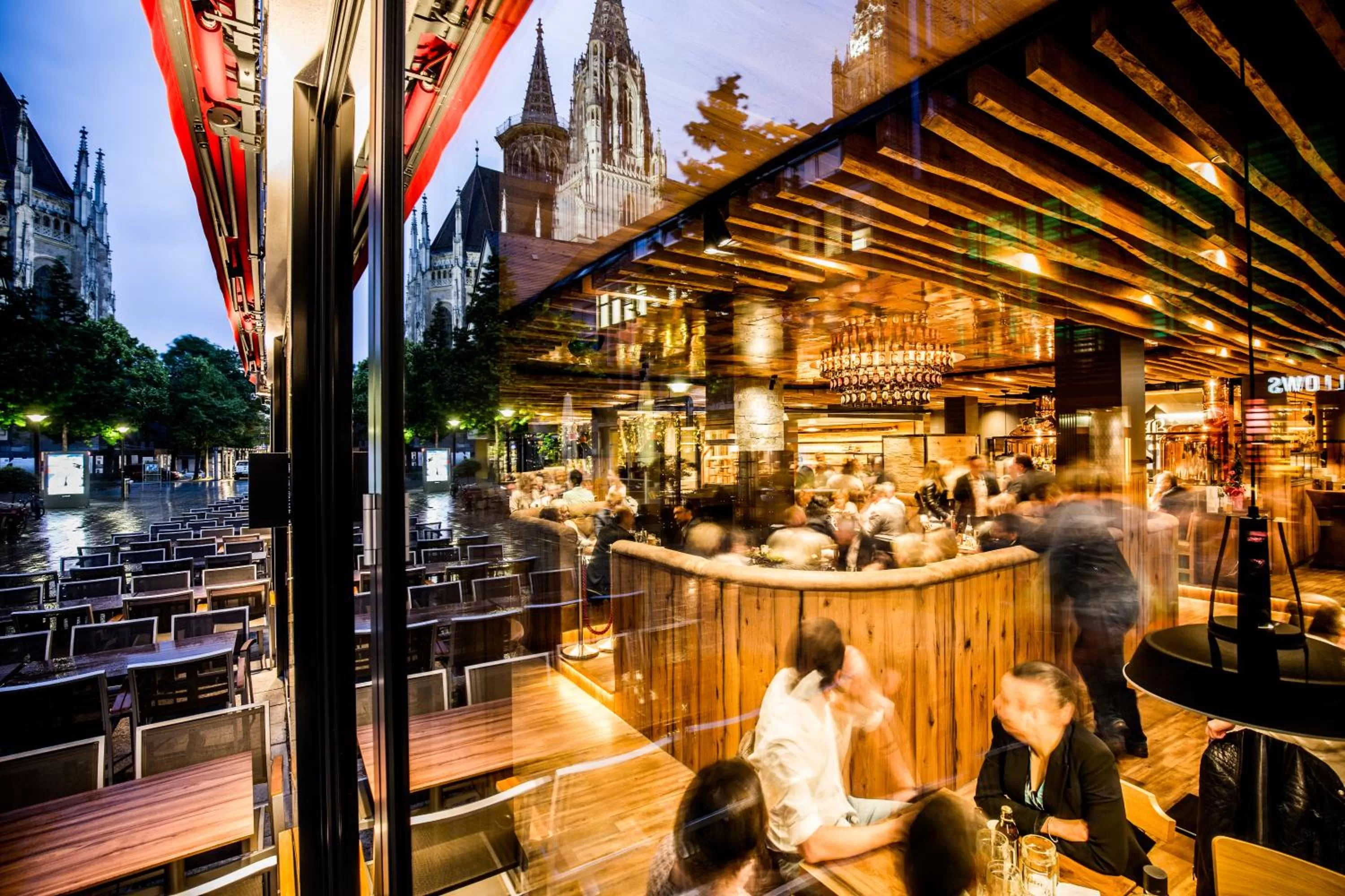 Restaurant/places to eat in RiKu HOTEL Ulm