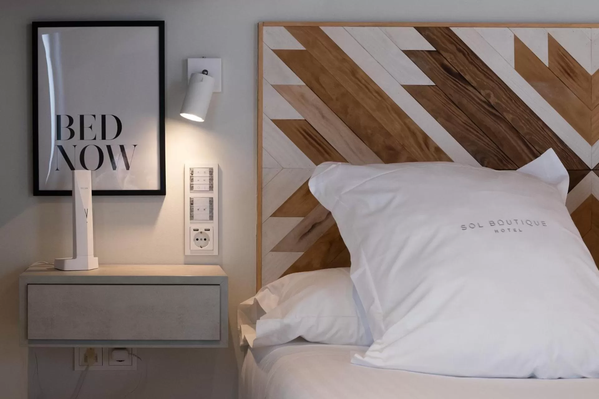 Bed in Hotel Sol Boutique