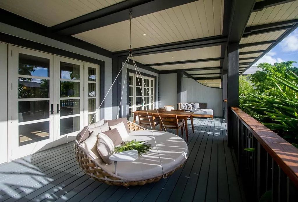 Patio in The Island House