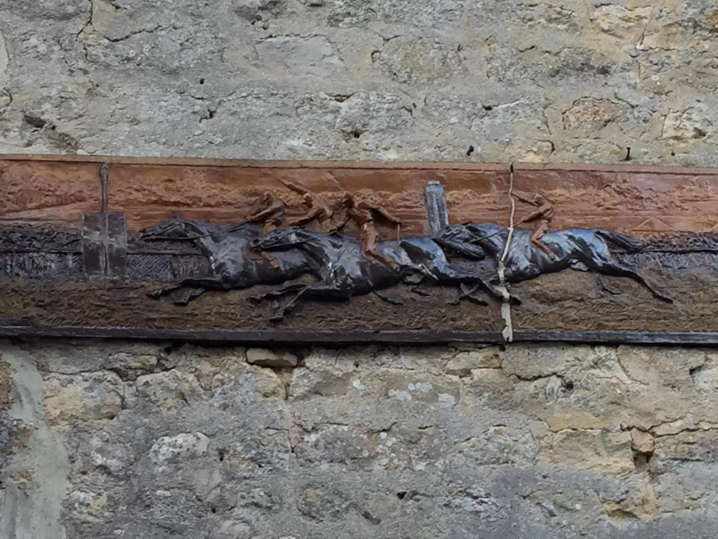 Decorative detail in Le Château d'Asnières en Bessin