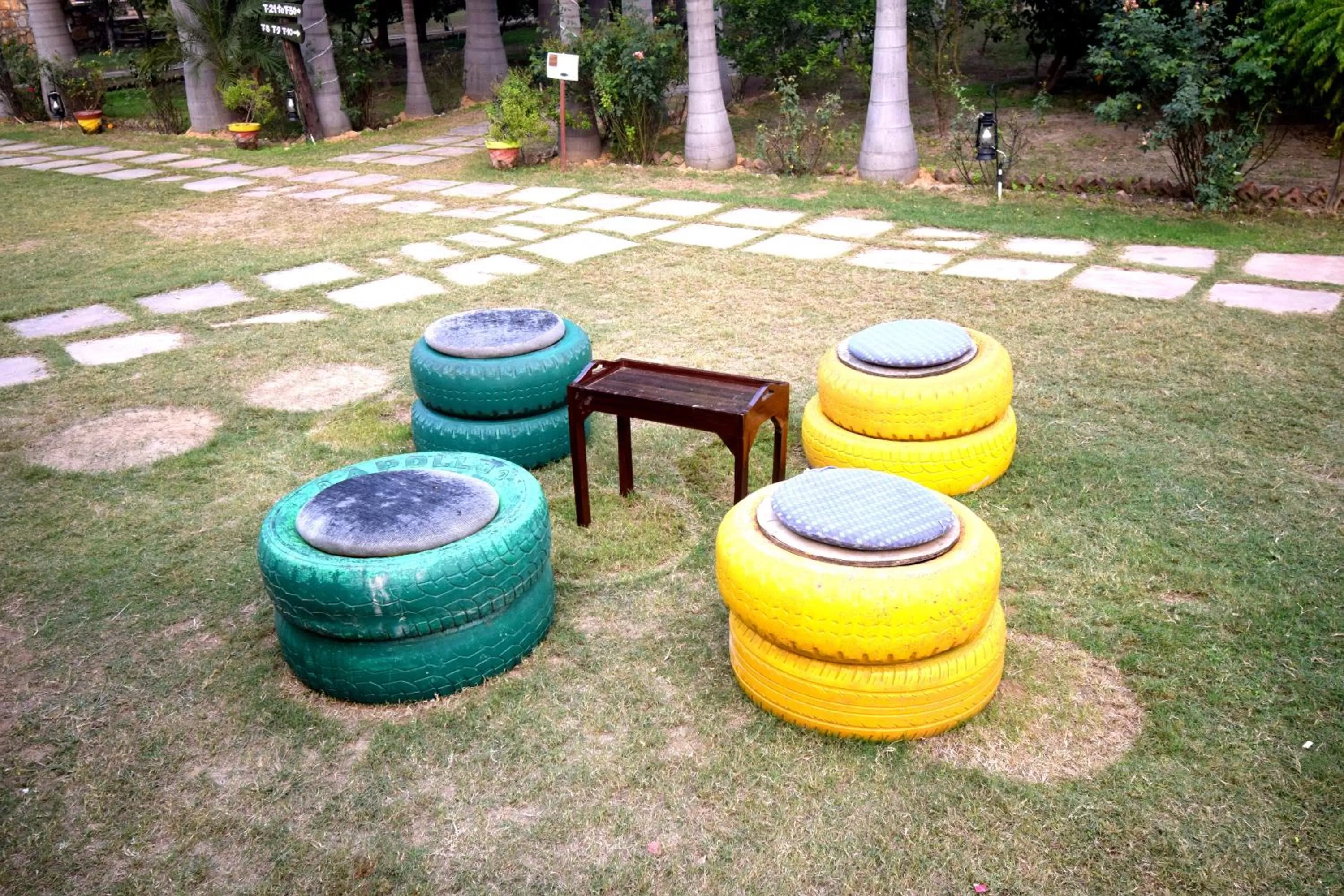 Garden in Sultan Bagh Resort by The Sky Imperial