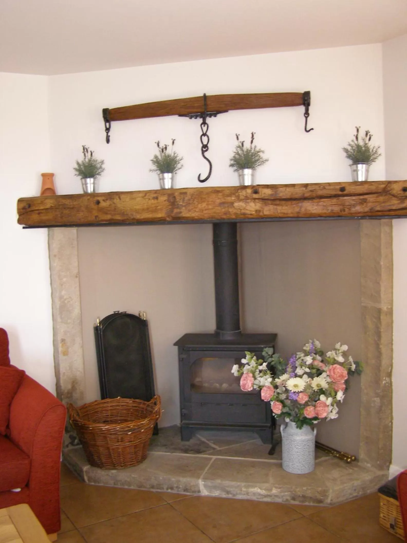 Decorative detail, Seating Area in Coddy's Farm