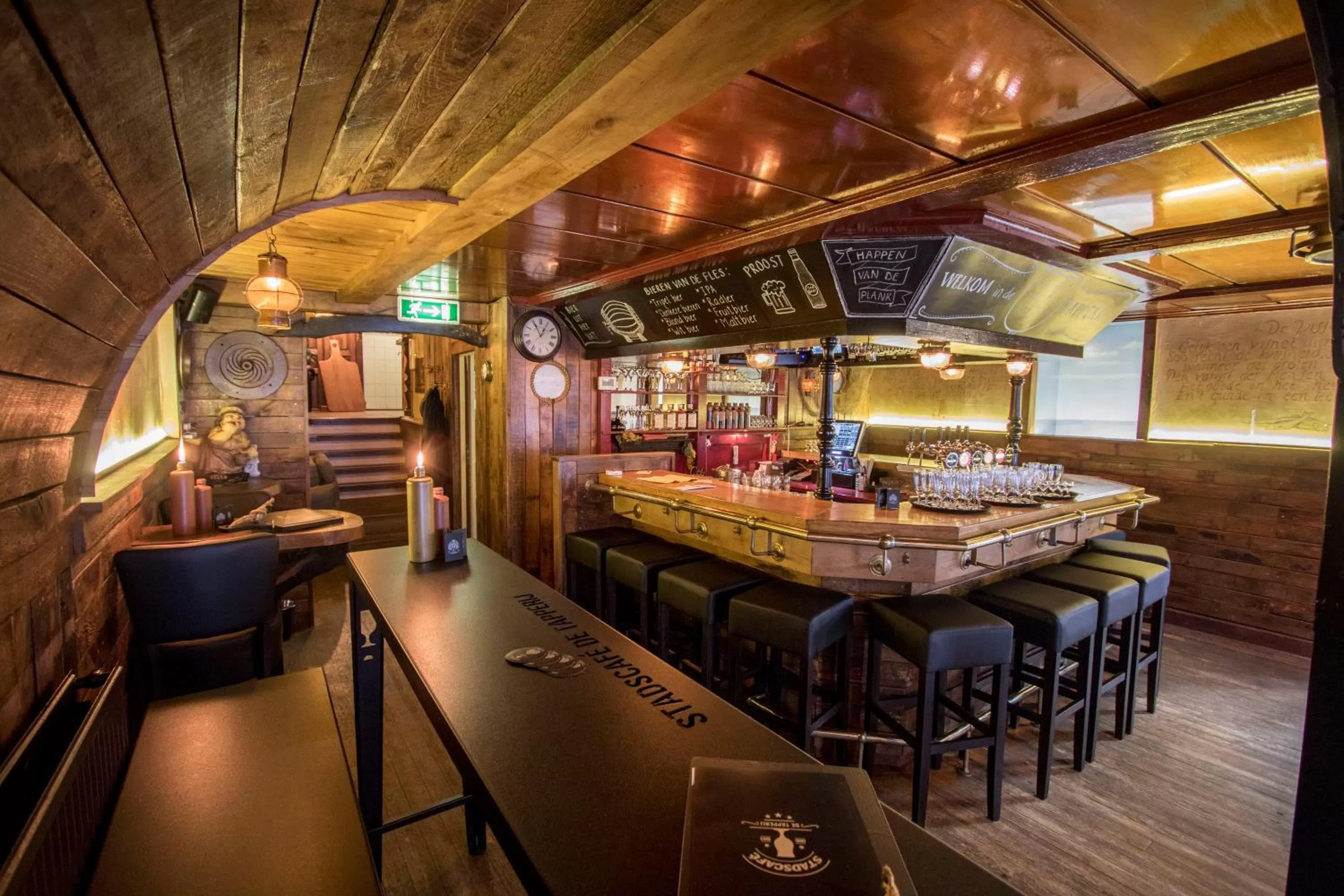 Restaurant/places to eat in Boutique Hotel Elburg met Tapperij