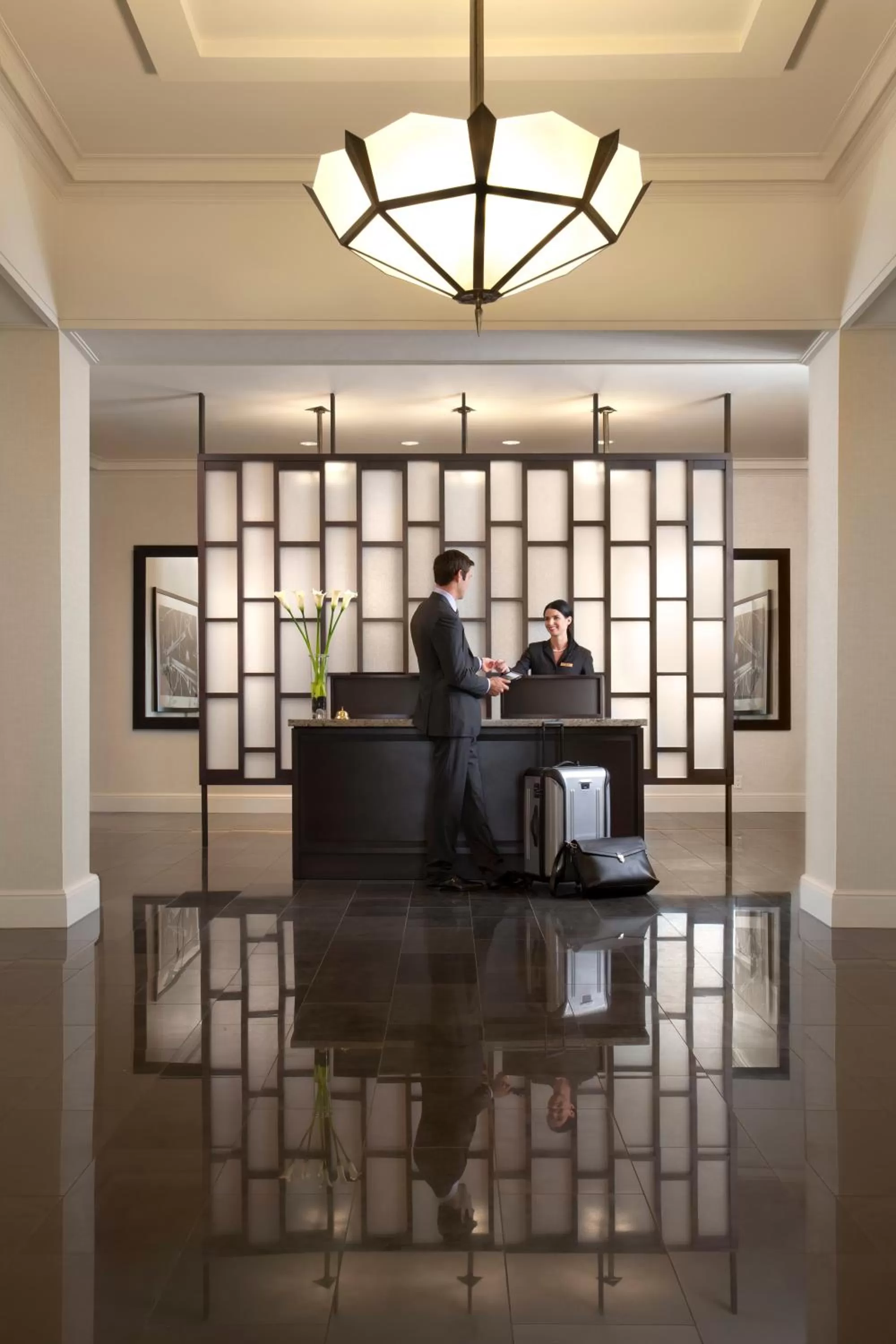 Lobby or reception in Fairmont Palliser