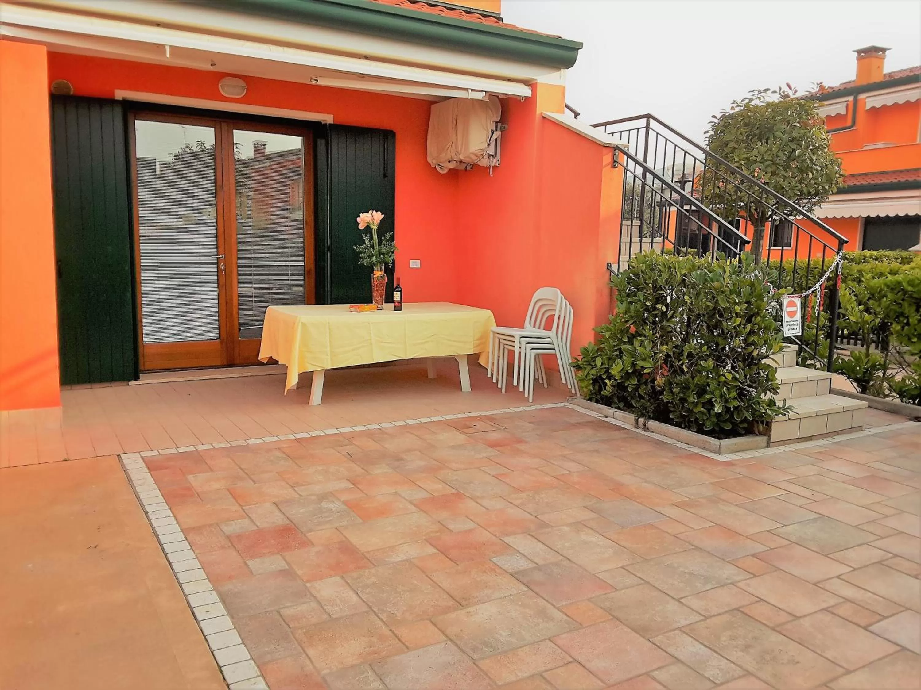 Patio in Villaggio dei Fiori Apart- Hotel 3 Stars - Family Resort