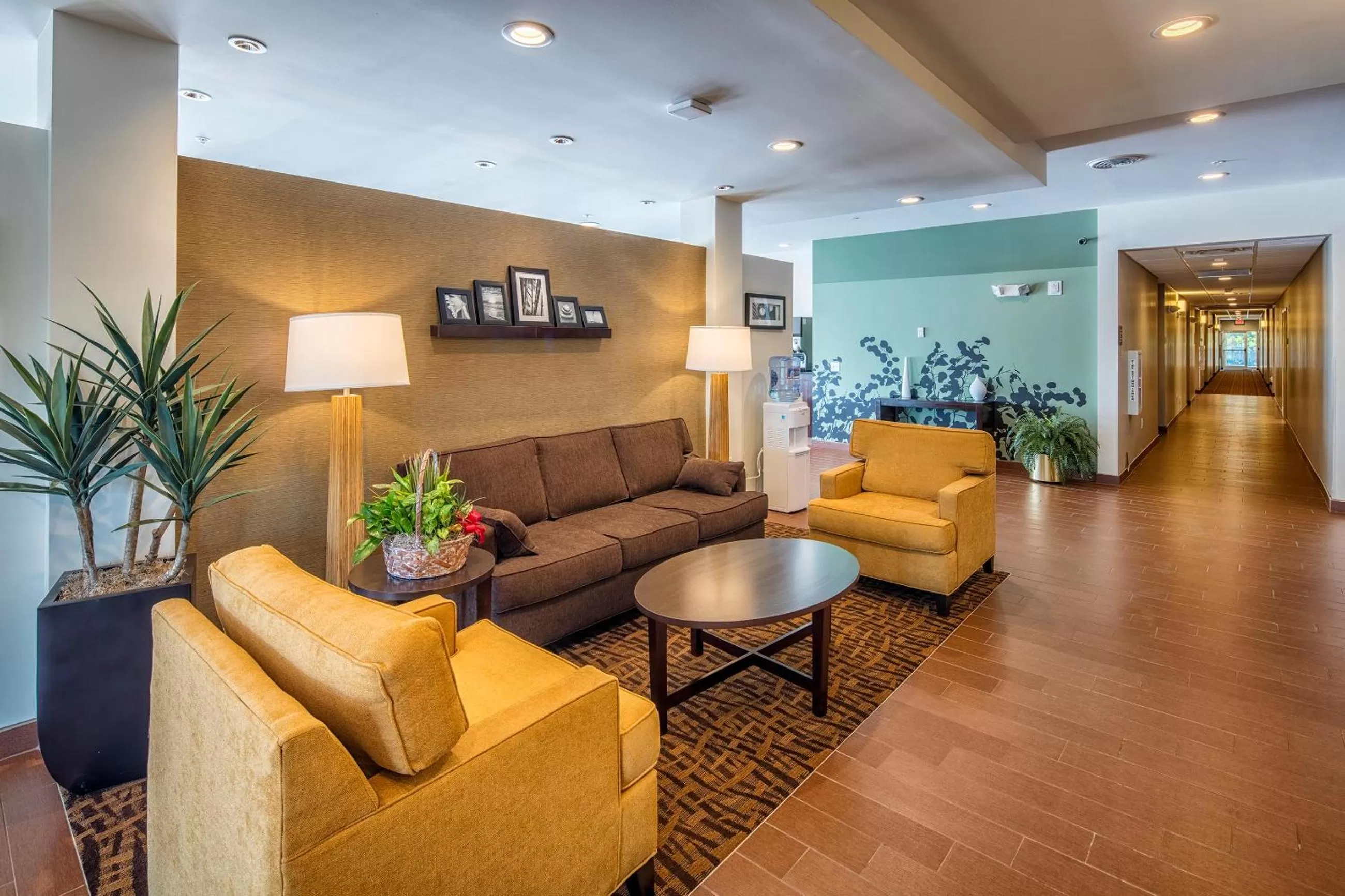 Lobby or reception in Sleep Inn & Suites Syracuse Airport